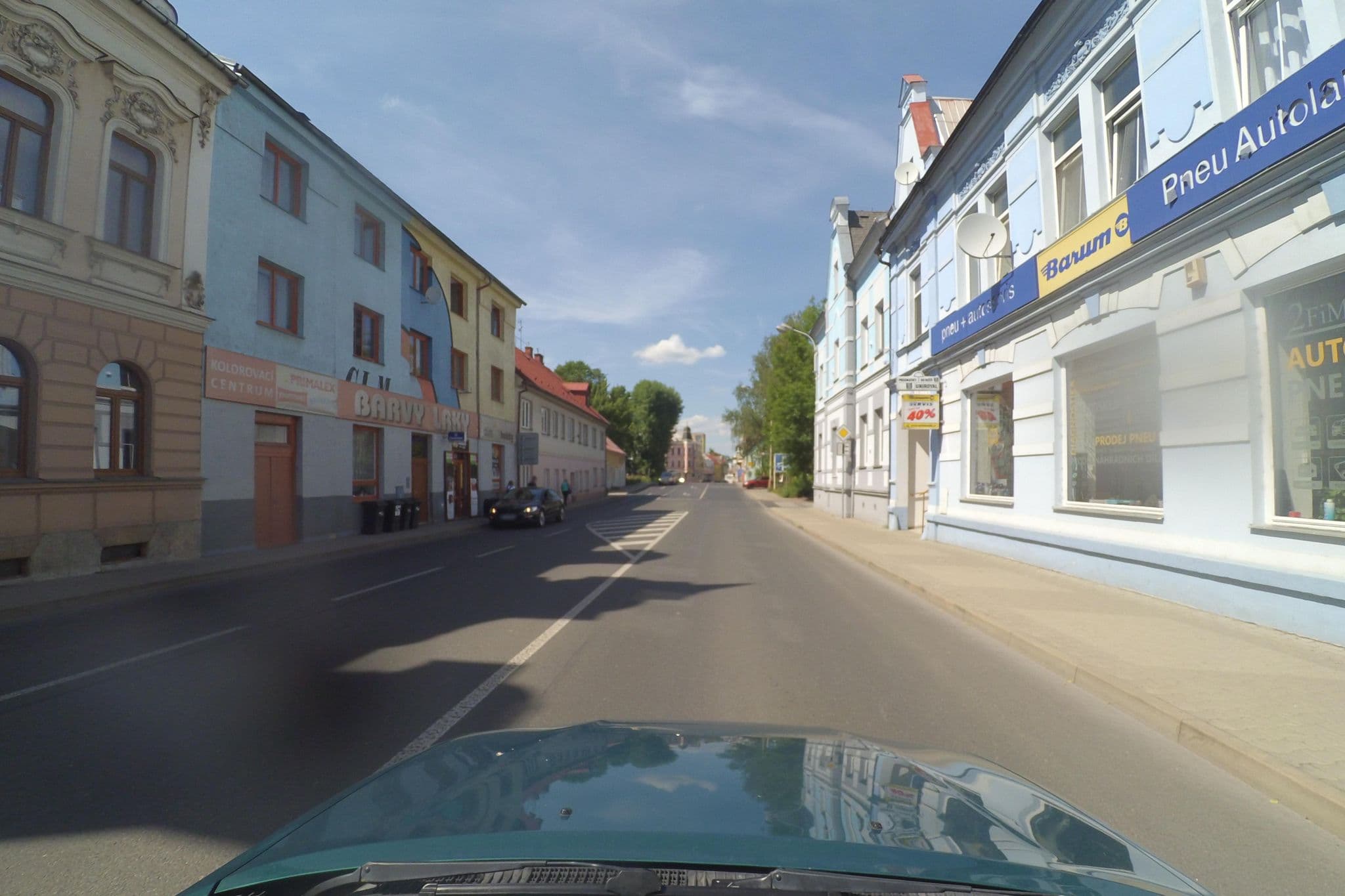 Street view near Jihočeská restaurace U Bohouše a penzion U Palounků, Česká Lípa — © wegavision (CC BY-SA · Mapillary)