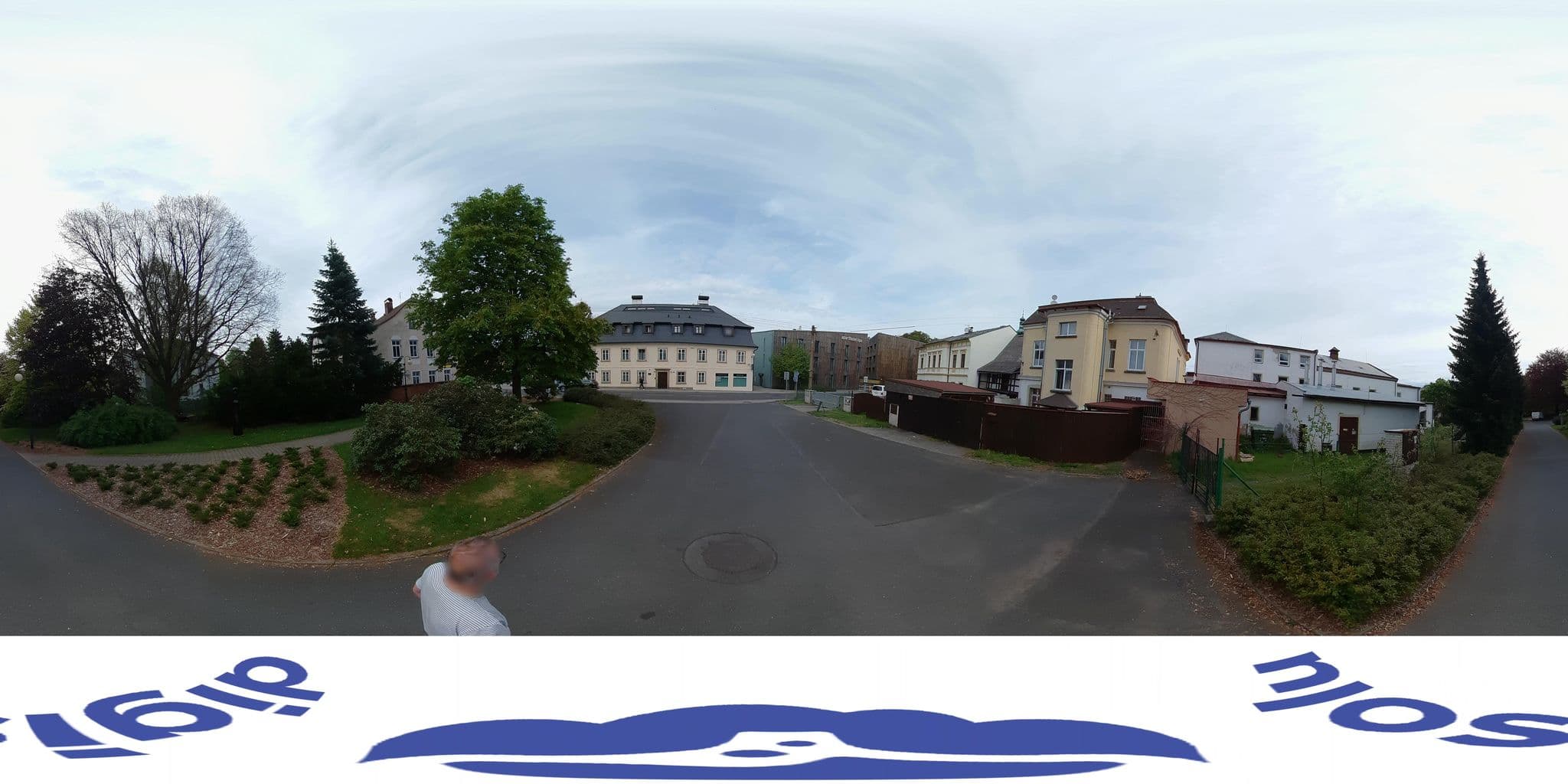 Street view near Hotel Beseda, Krásná Lípa — © ZdenekzDigisolu (CC BY-SA · Mapillary)