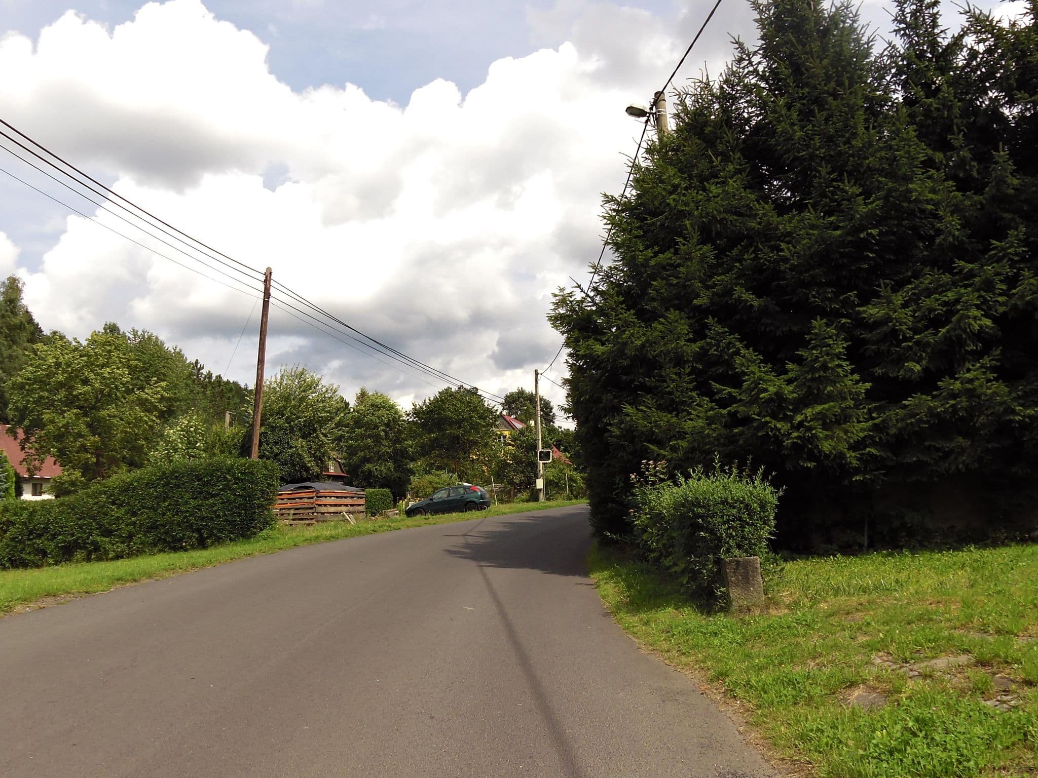 Street view near Penzion U Kozy, Chřibská — © fell3 (CC BY-SA · Mapillary)