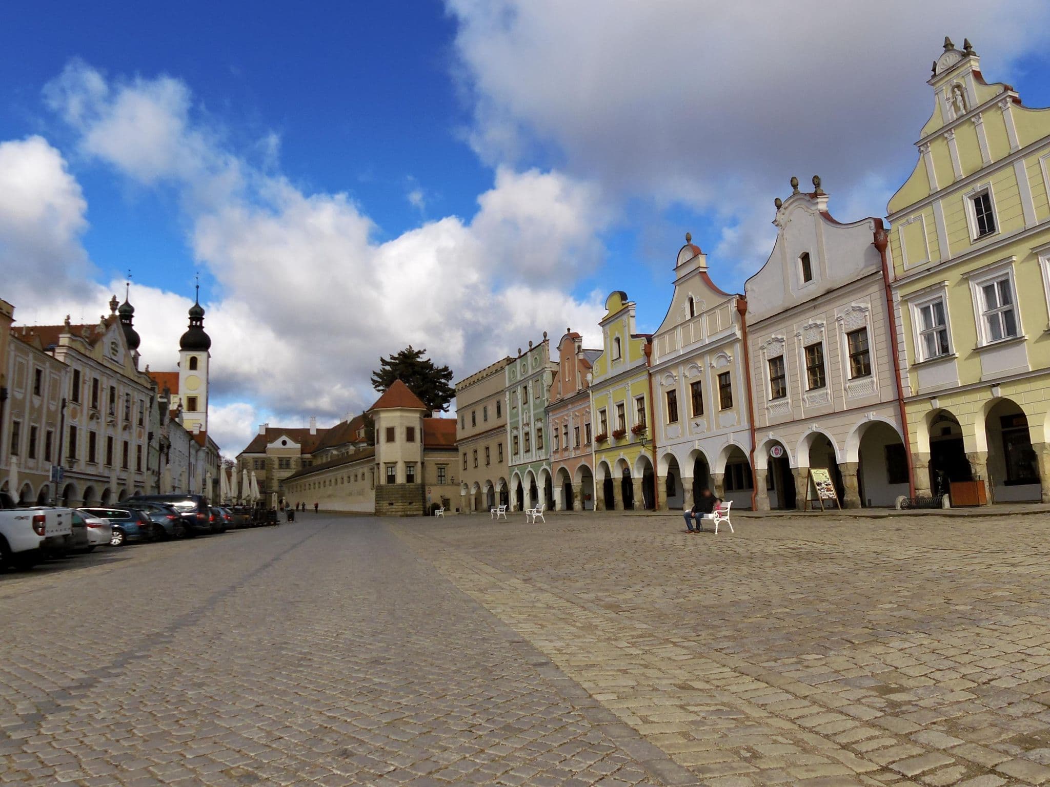 Street view near Penzion U Šeniglů, Telč — © fell3 (CC BY-SA · Mapillary)