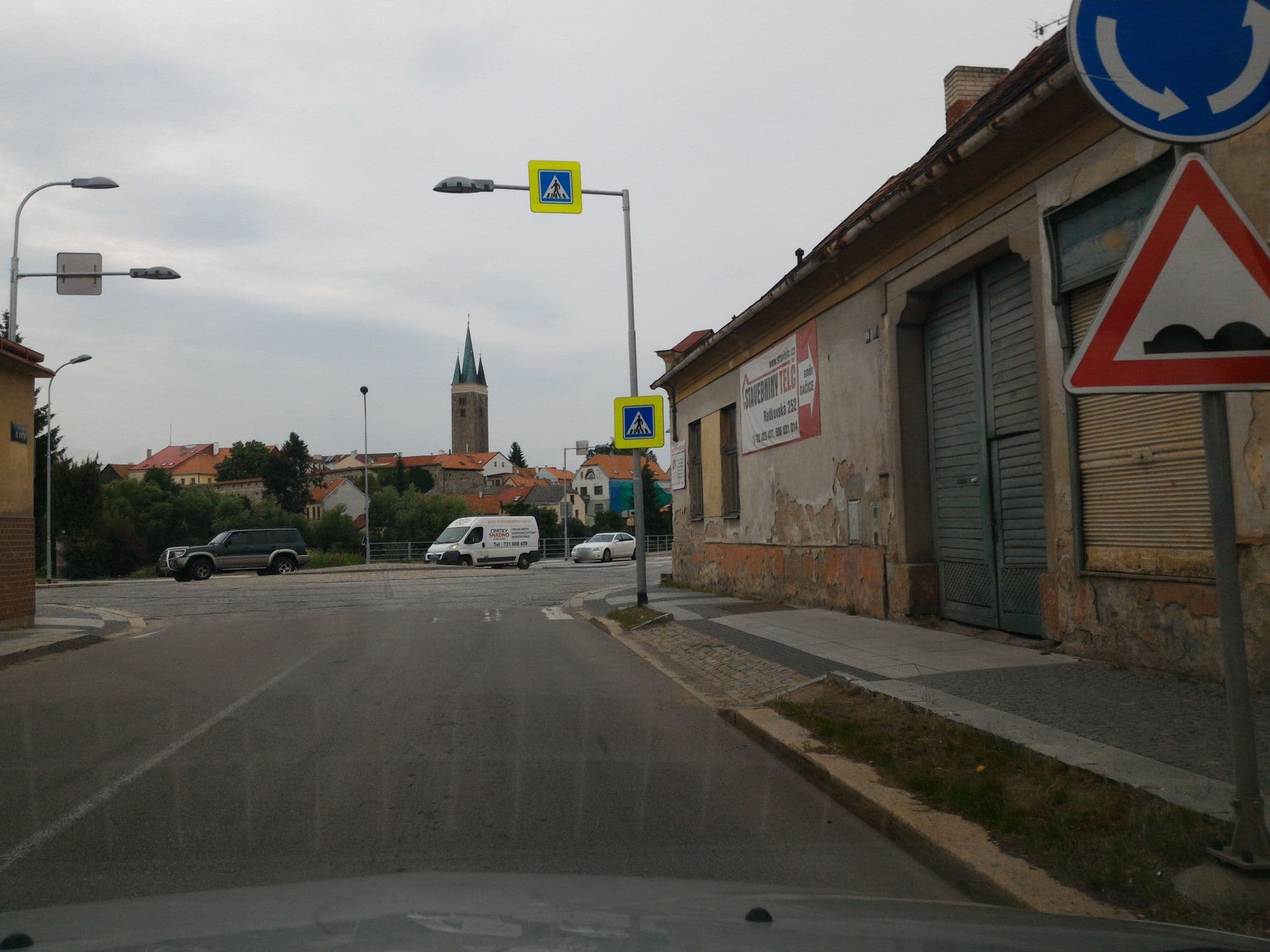 Street view near Penzion Petra, Telč — © fell3 (CC BY-SA · Mapillary)