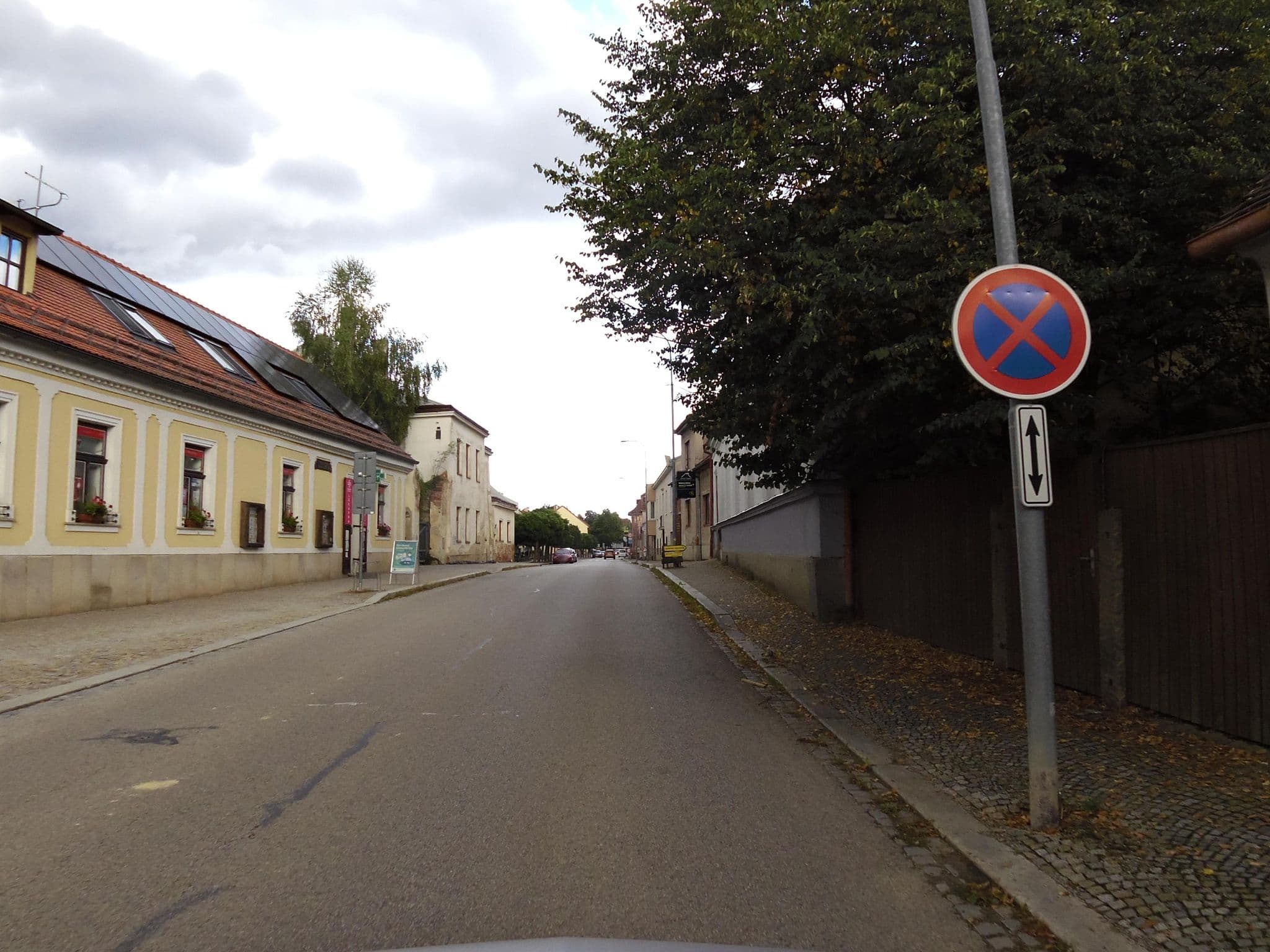 Street view near APART Mikes, Telč — © fell3 (CC BY-SA · Mapillary)