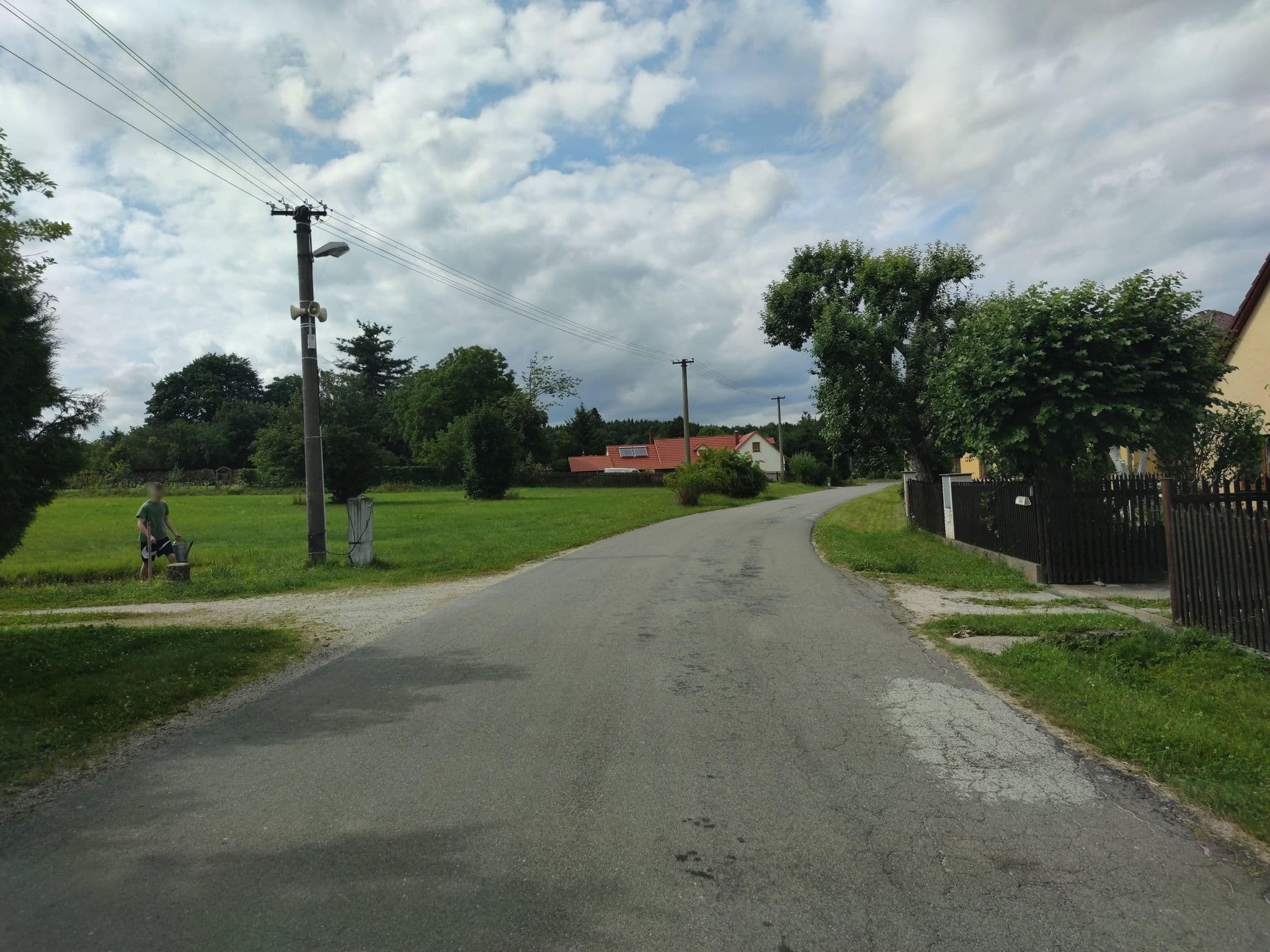 Street view near Penzion Na konci světa, Český Rudolec — © martinpoljak (CC BY-SA · Mapillary)