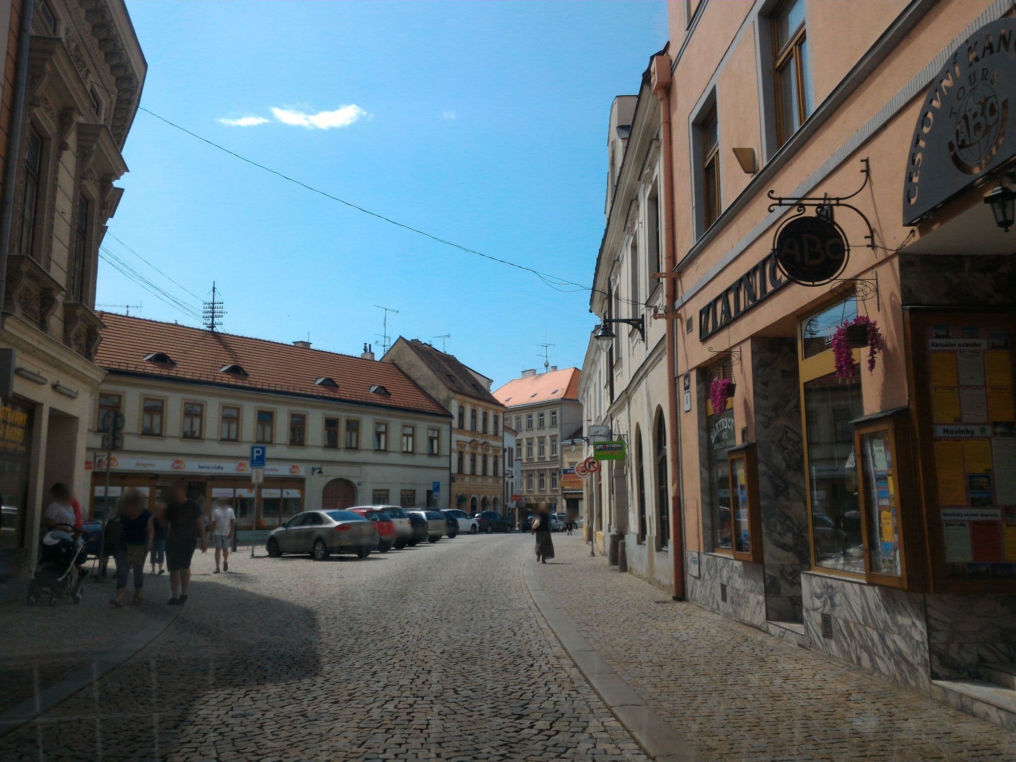 Street view near Pension Kulíšek, Znojmo — © fell3 (CC BY-SA · Mapillary)