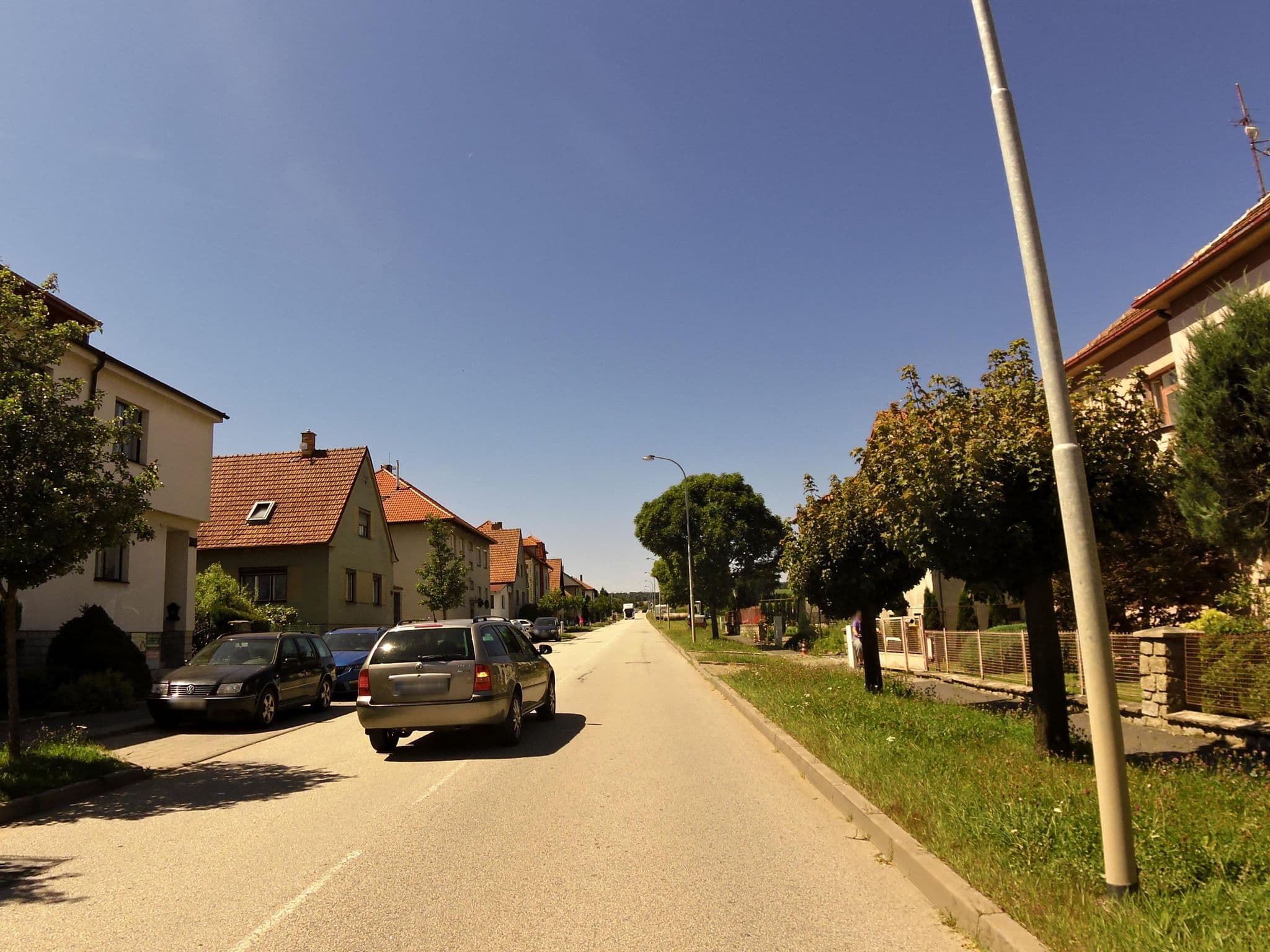Street view near Penzion U Nechvatalu, Telč — © fell3 (CC BY-SA · Mapillary)