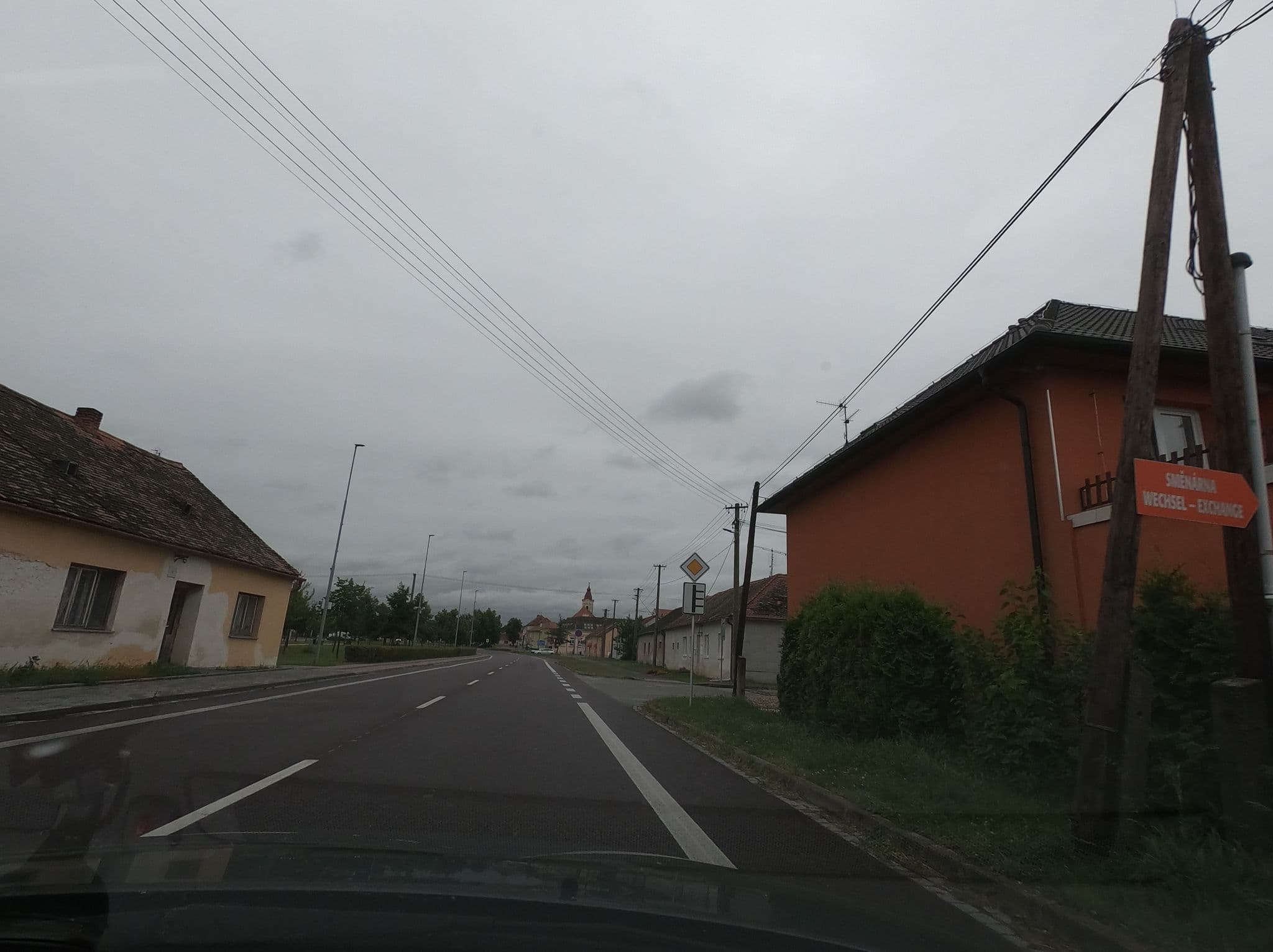 Street view near Penzion Sara, Hevlín — © richlv (CC BY-SA · Mapillary)
