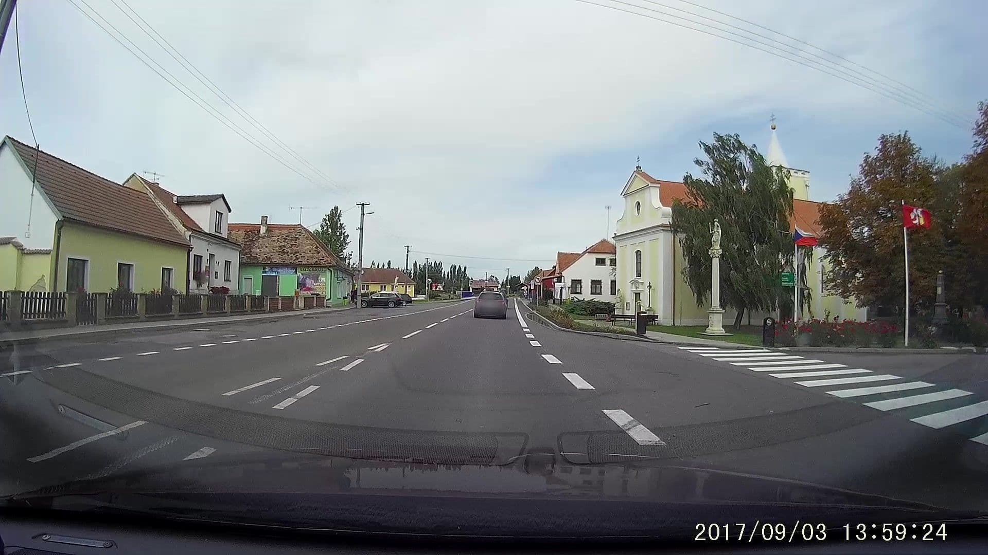 Street view near Penzion Daníž, Vrbovec — © dasza (CC BY-SA · Mapillary)