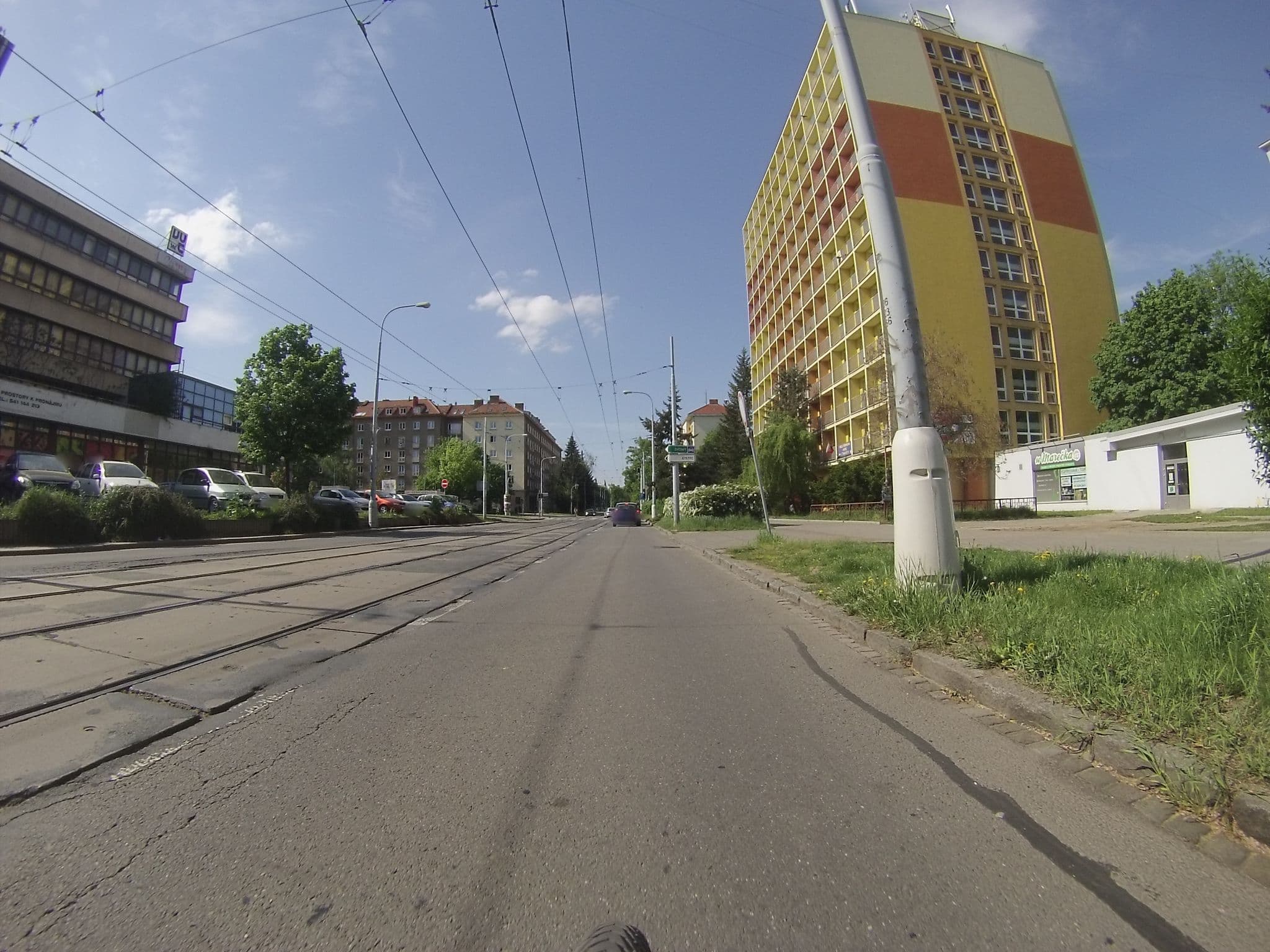 Street view near GProoms Listovy koleje C02, Žabovřesky — © pivnik (CC BY-SA · Mapillary)