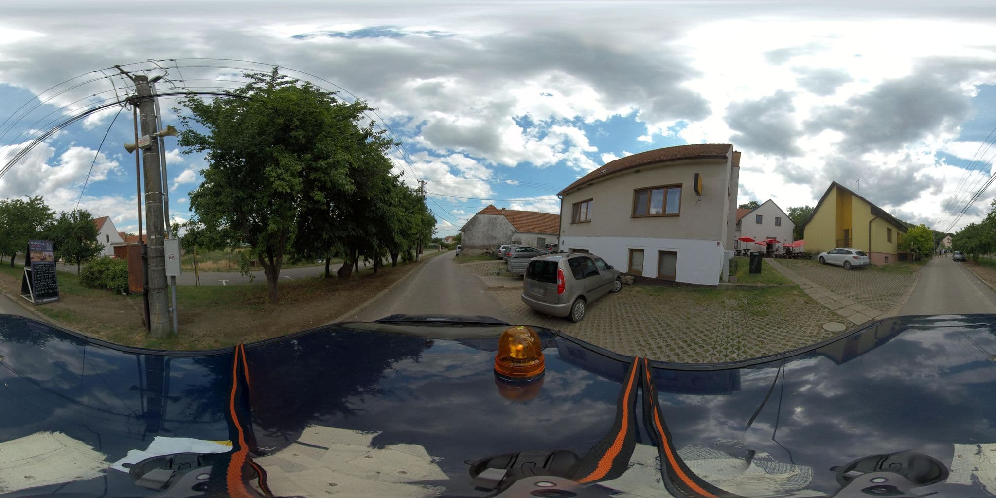 Street view near Pension Restaurace Florian, Šakvice — © anthonyapp (CC BY-SA · Mapillary)