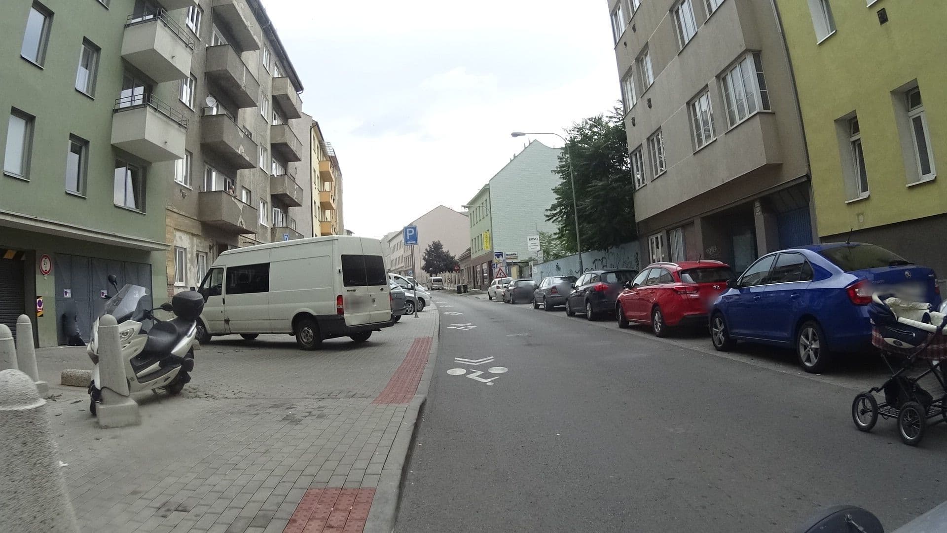 Street view near Downtown Apartment, Brno — © 468p (CC BY-SA · Mapillary)