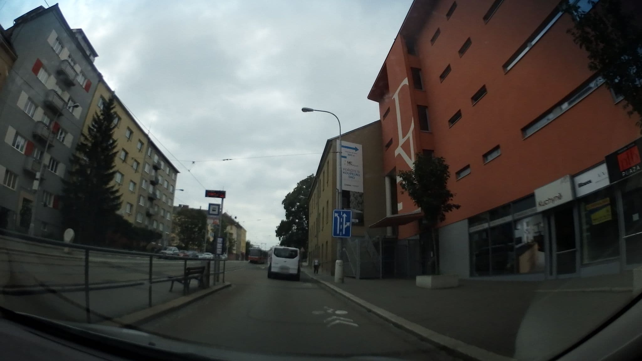 Street view near Panorama, Brno střed — © jakuje (CC BY-SA · Mapillary)