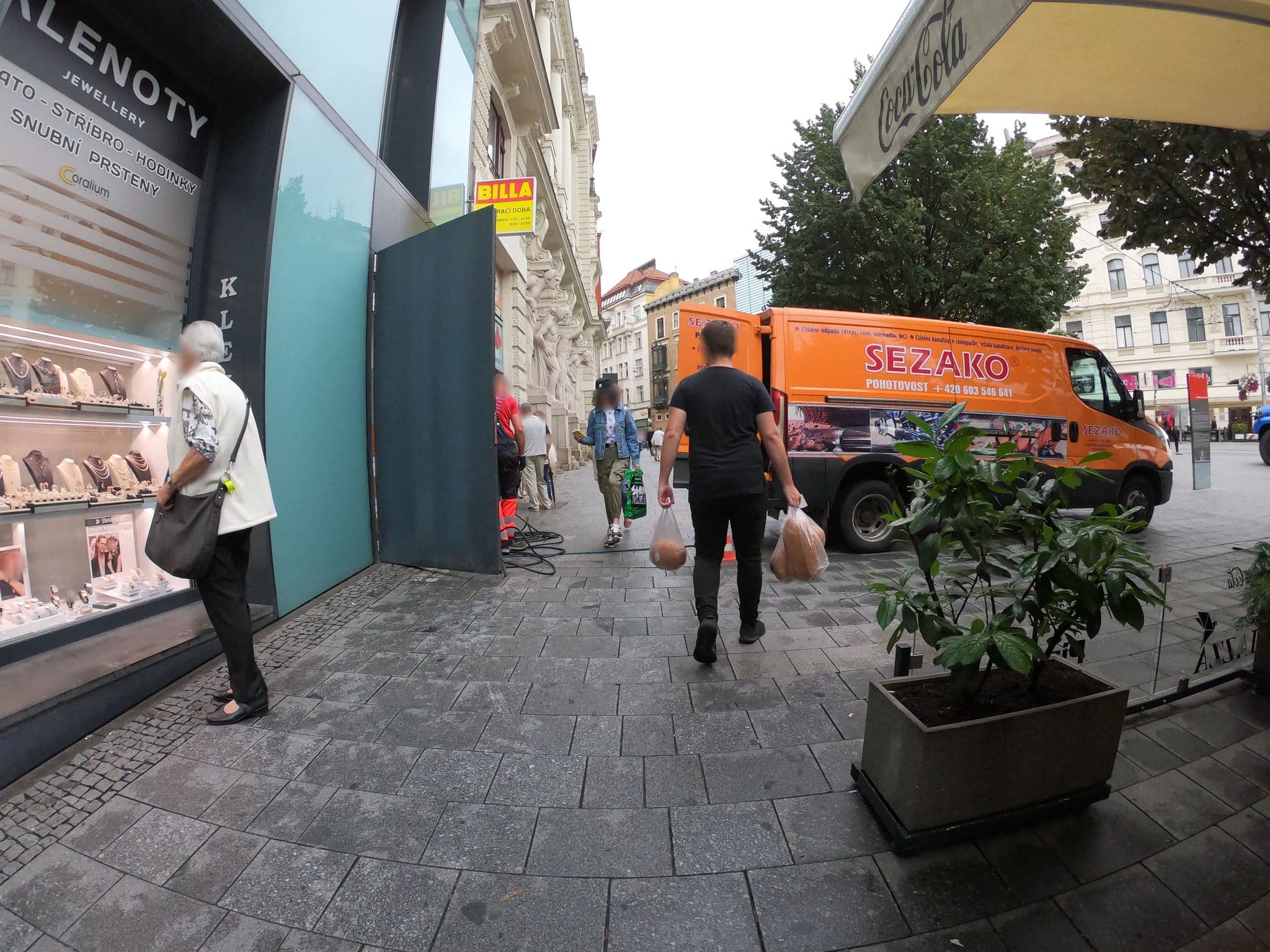 Street view near Square Apartments, Brno — © richlv (CC BY-SA · Mapillary)
