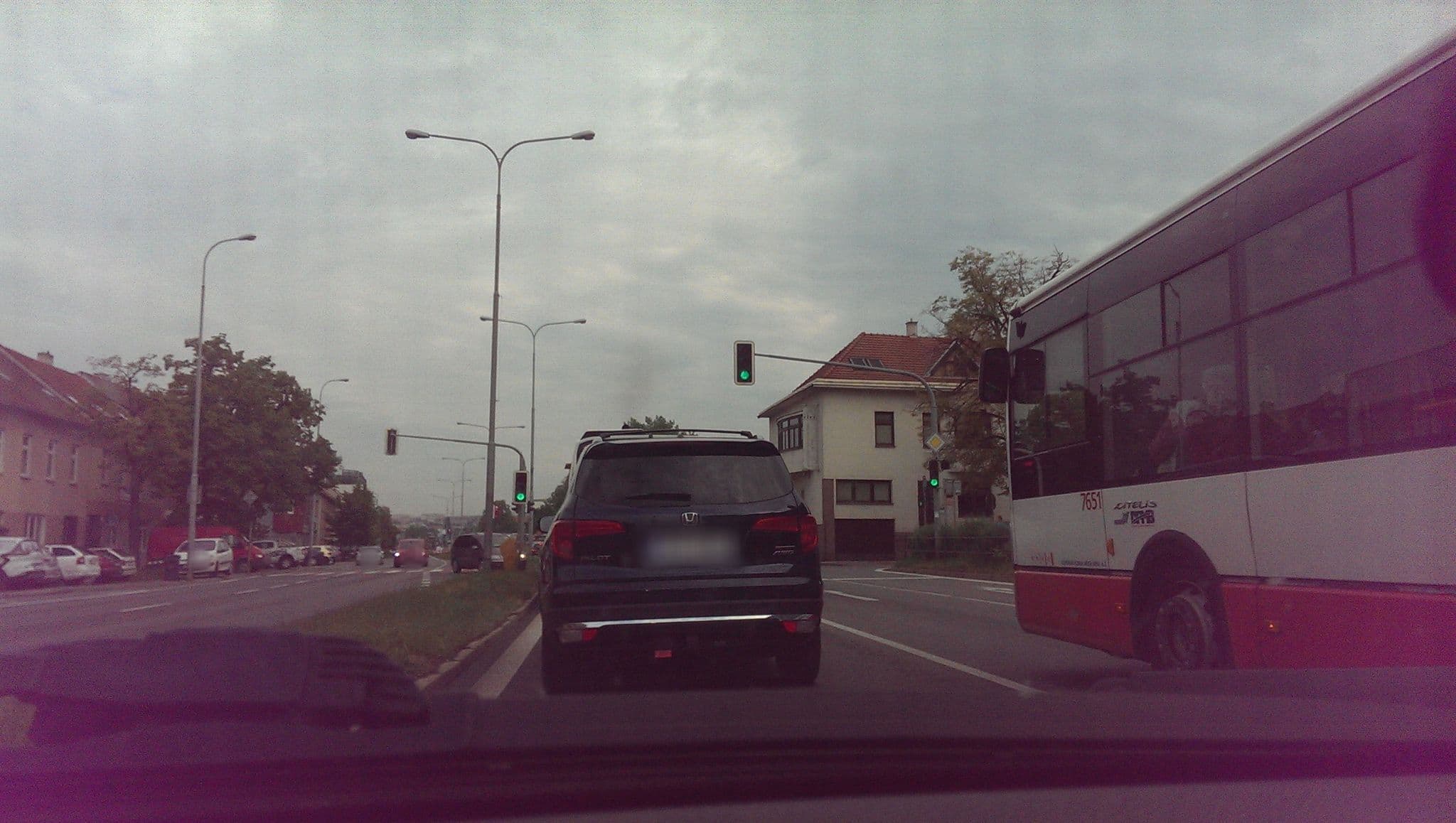 Street view near Hotel Horta, Židenice — © roraima (CC BY-SA · Mapillary)