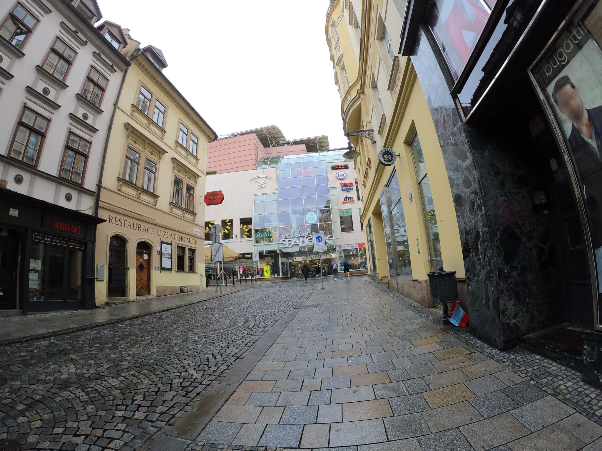 Street view near Mitte Apartments, Brno střed — © richlv (CC BY-SA · Mapillary)