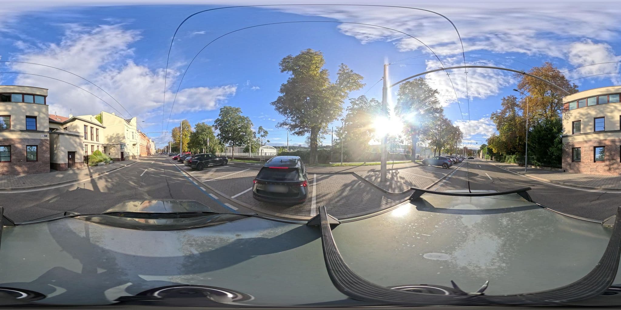 Street view near Penzion Integrity, Nový Lískovec — © drmartin (CC BY-SA · Mapillary)