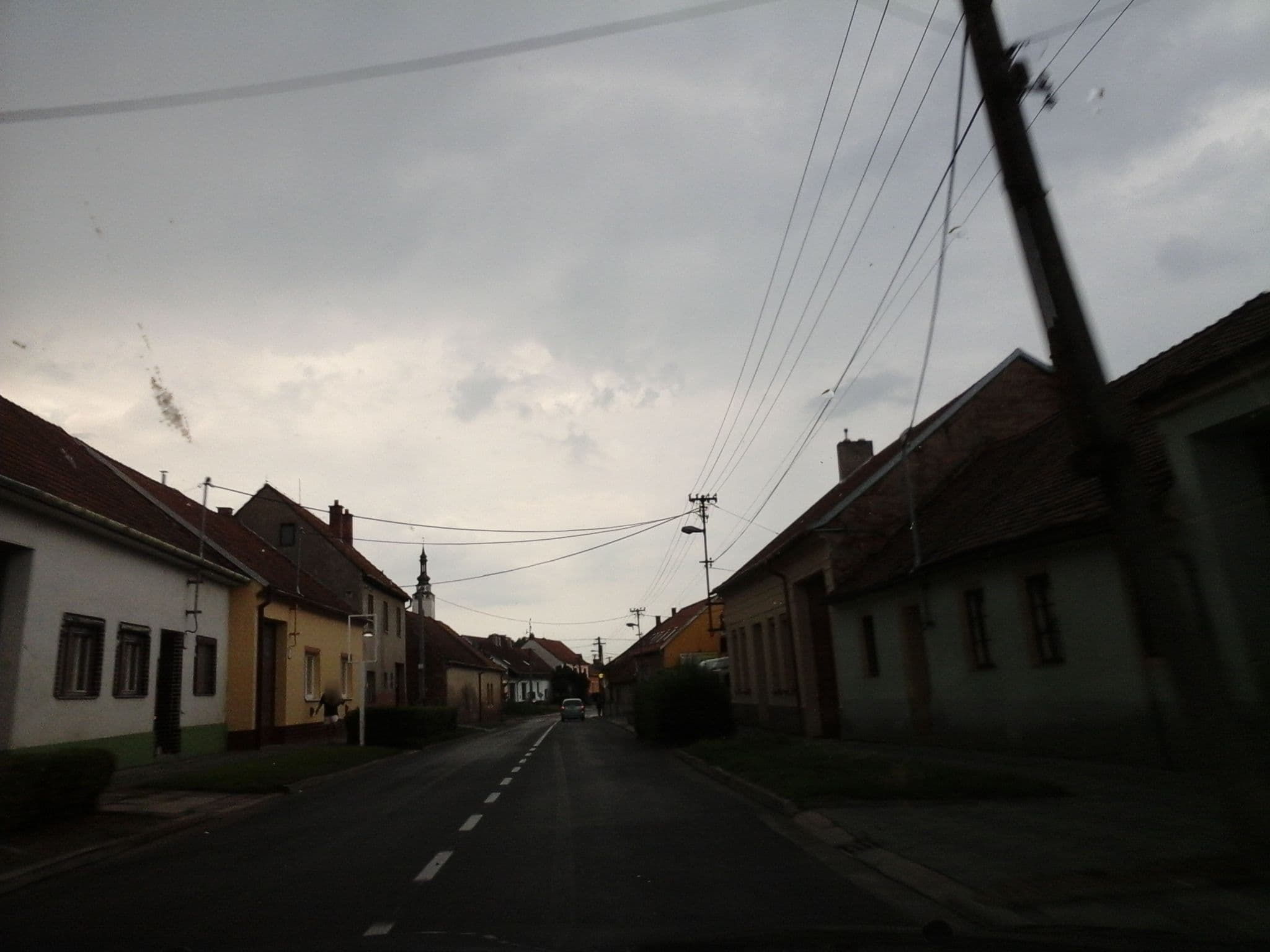 Street view near Penzion Vinařství Hanuš, Blučina — © czadzik (CC BY-SA · Mapillary)