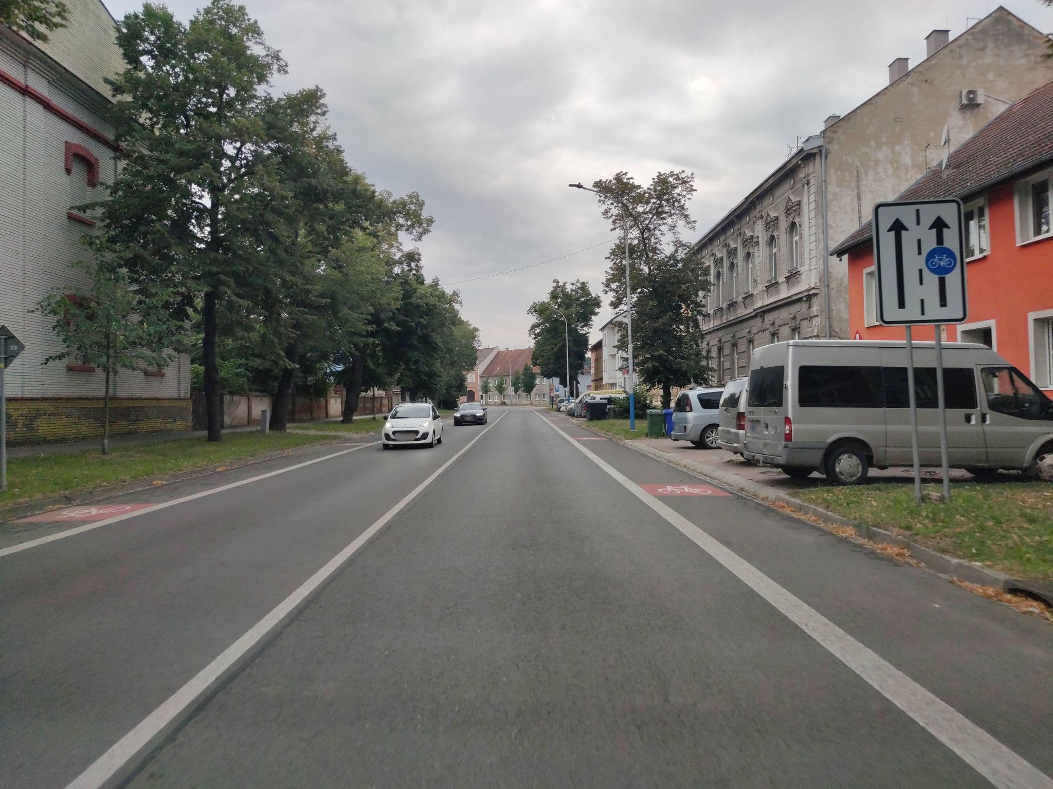 Street view near El noctámbulo Hostal, Břeclav — © martinpoljak (CC BY-SA · Mapillary)