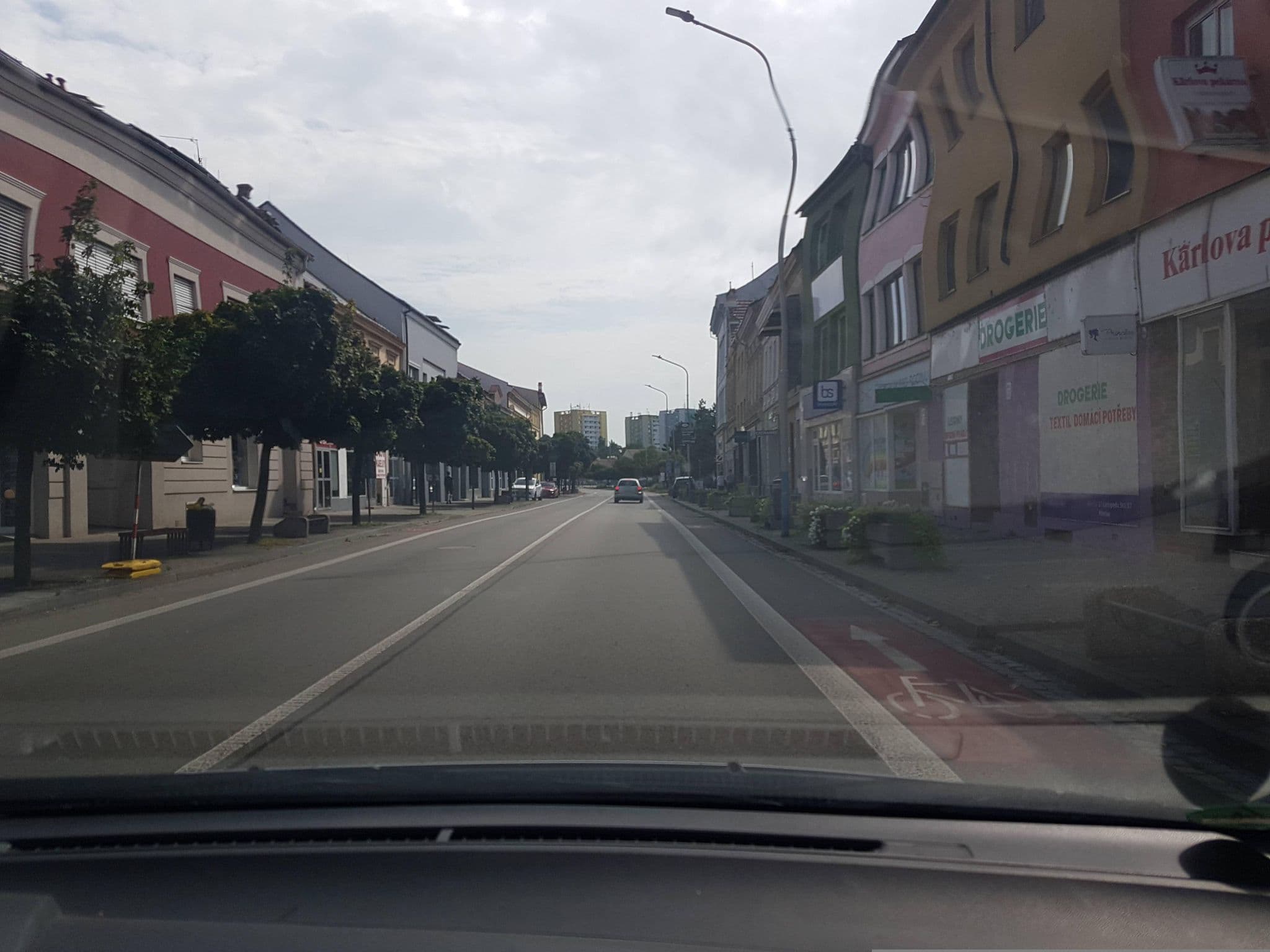 Street view near Vinny Sklipek U Synagogy, Břeclav — © brano (CC BY-SA · Mapillary)