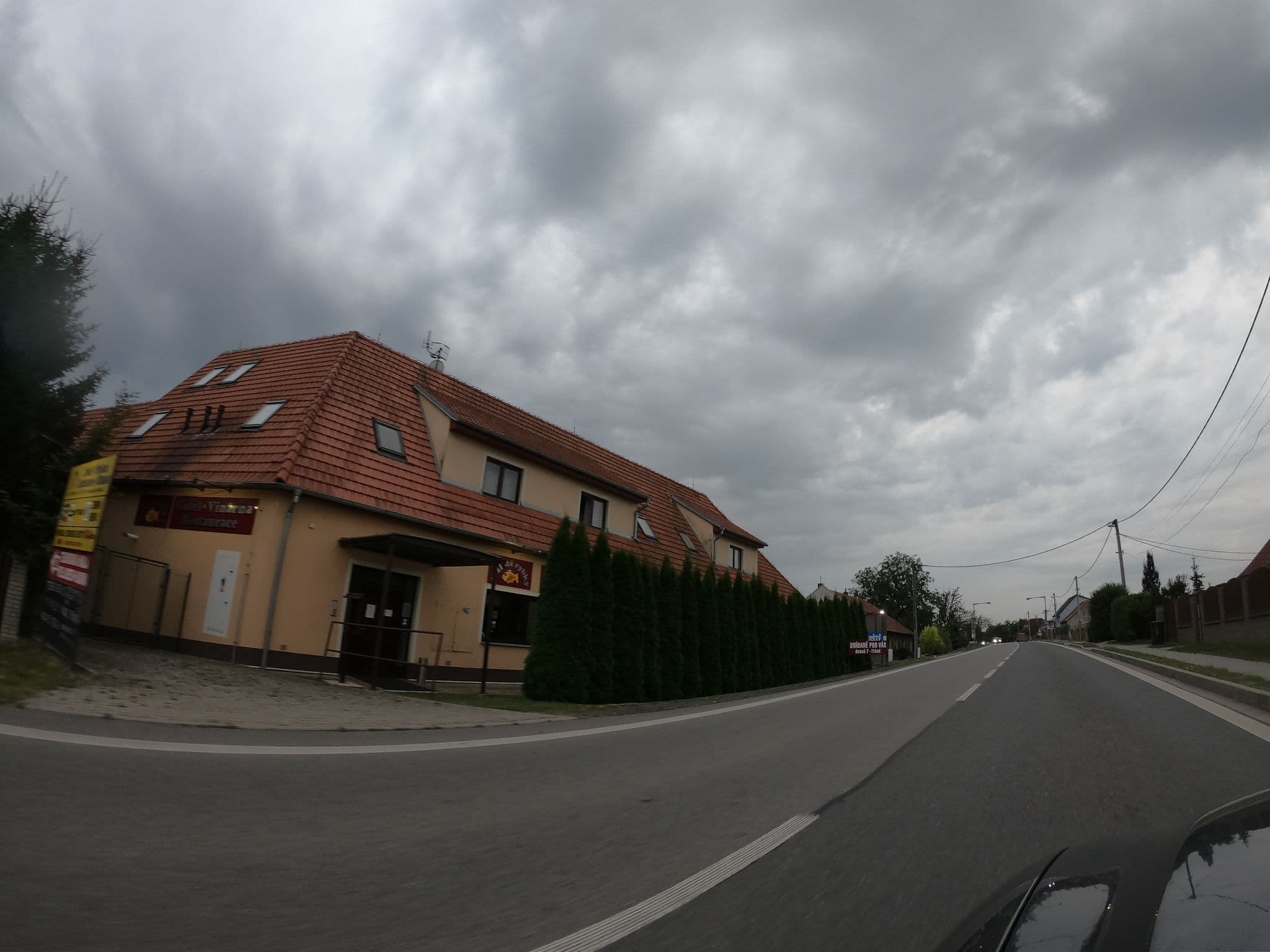 Street view near Wellness hotel U zlaté rybky, Rousínov — © richlv (CC BY-SA · Mapillary)