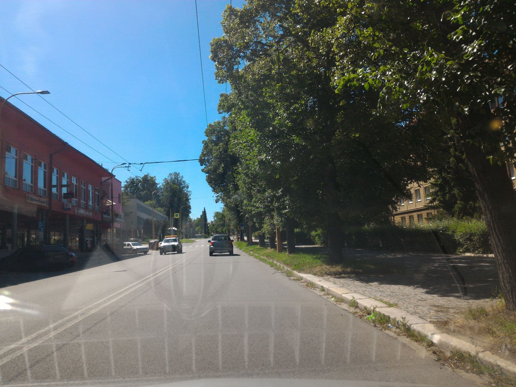 Street view near Domov Mládeže A Školní Jídelna Jihlava, Jihlava — © fell3 (CC BY-SA · Mapillary)