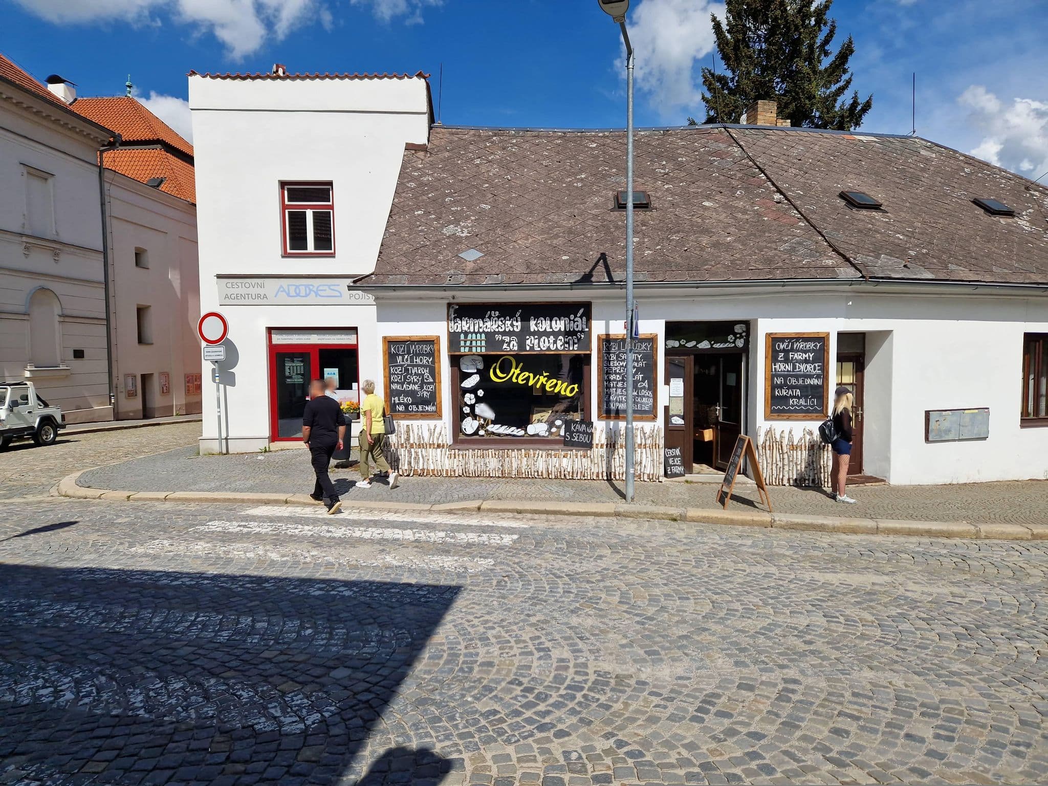 Street view near Penzion Lucerna, Pelhřimov — © eischmann (CC BY-SA · Mapillary)