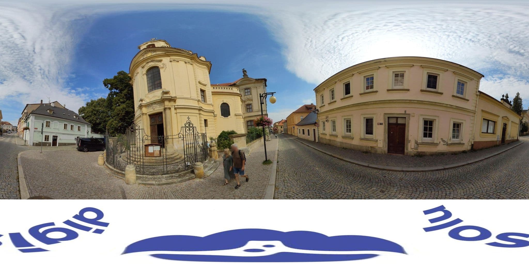 Street view near U zvonu, Kutná Hora — © ZdenekzDigisolu (CC BY-SA · Mapillary)