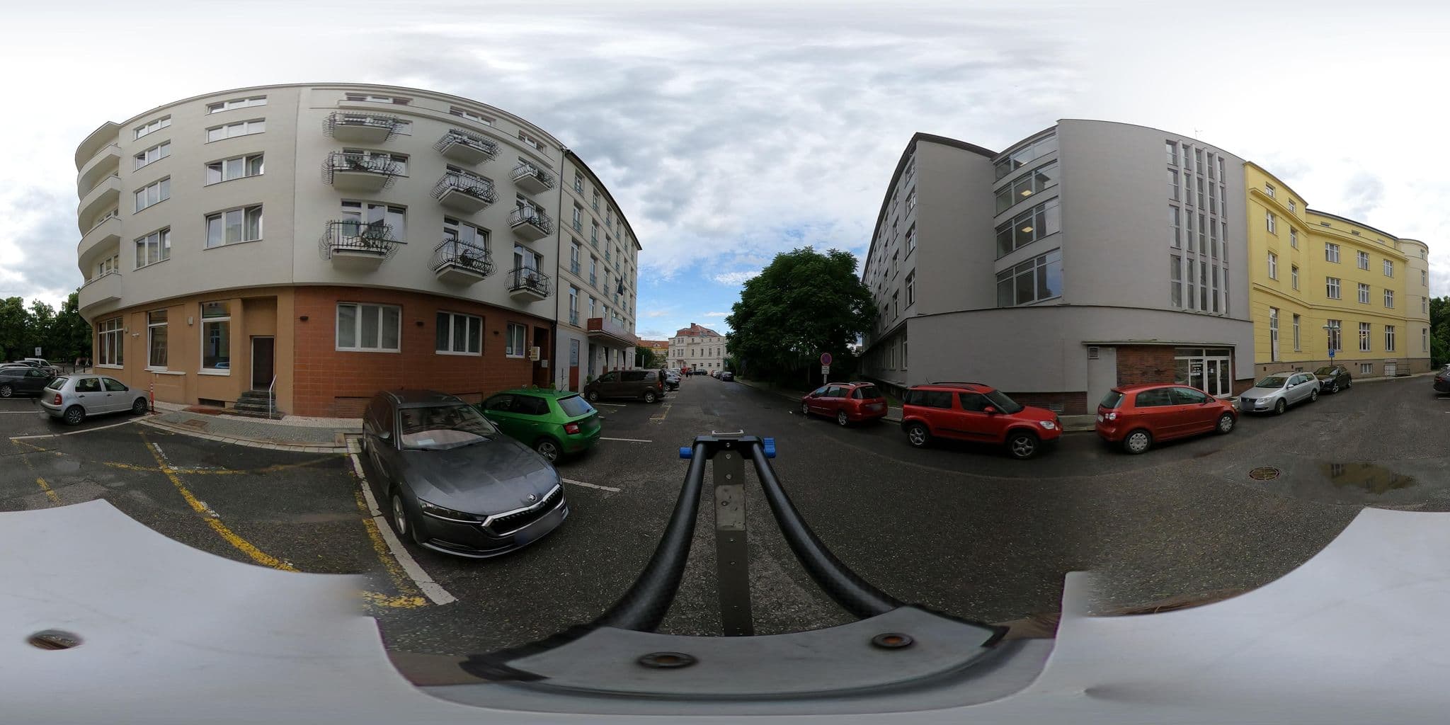Street view near Penzion Homér, Poděbrady — © wegavision (CC BY-SA · Mapillary)