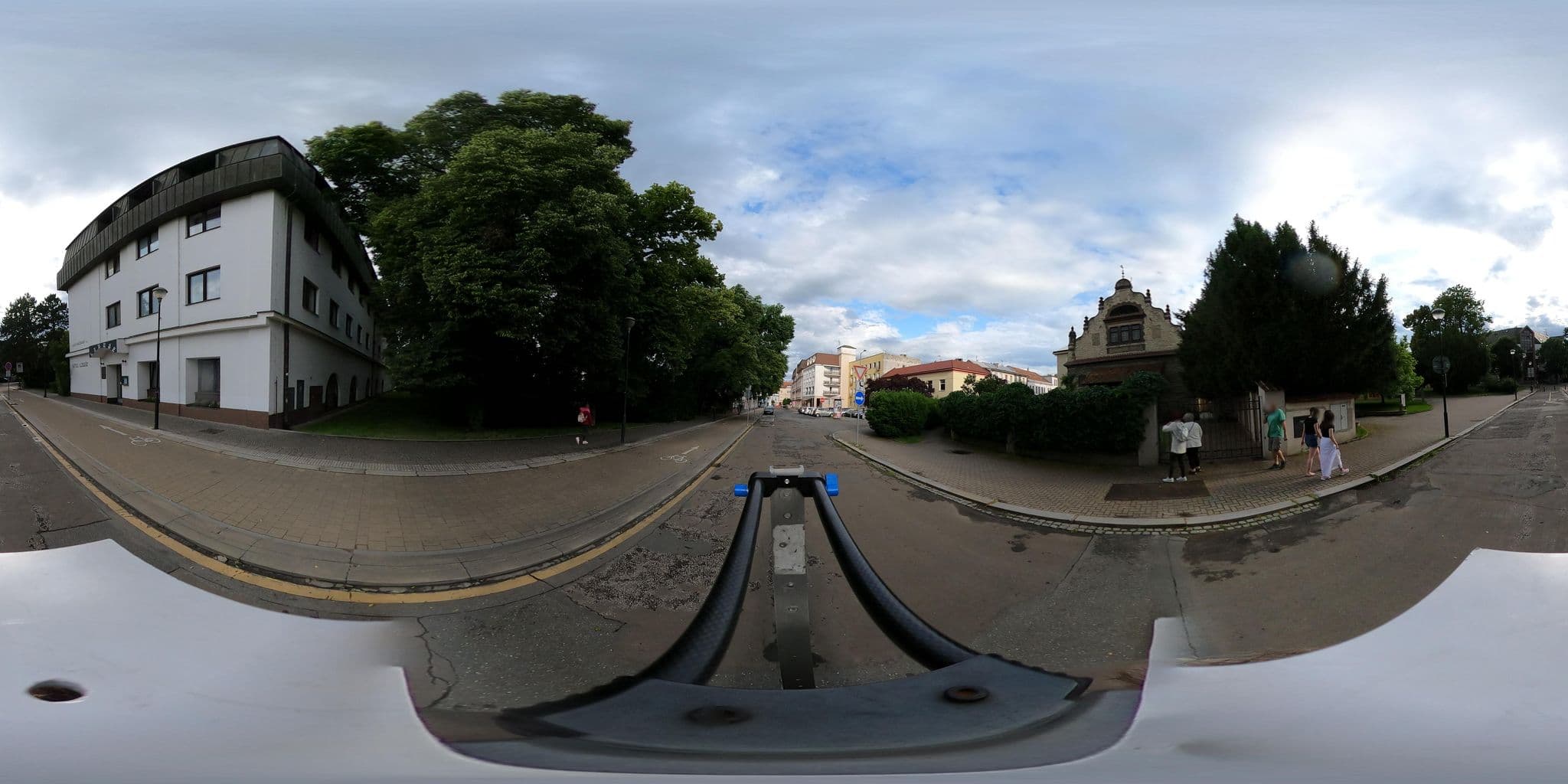 Street view near Kurhaus Libuse, Poděbrady — © wegavision (CC BY-SA · Mapillary)