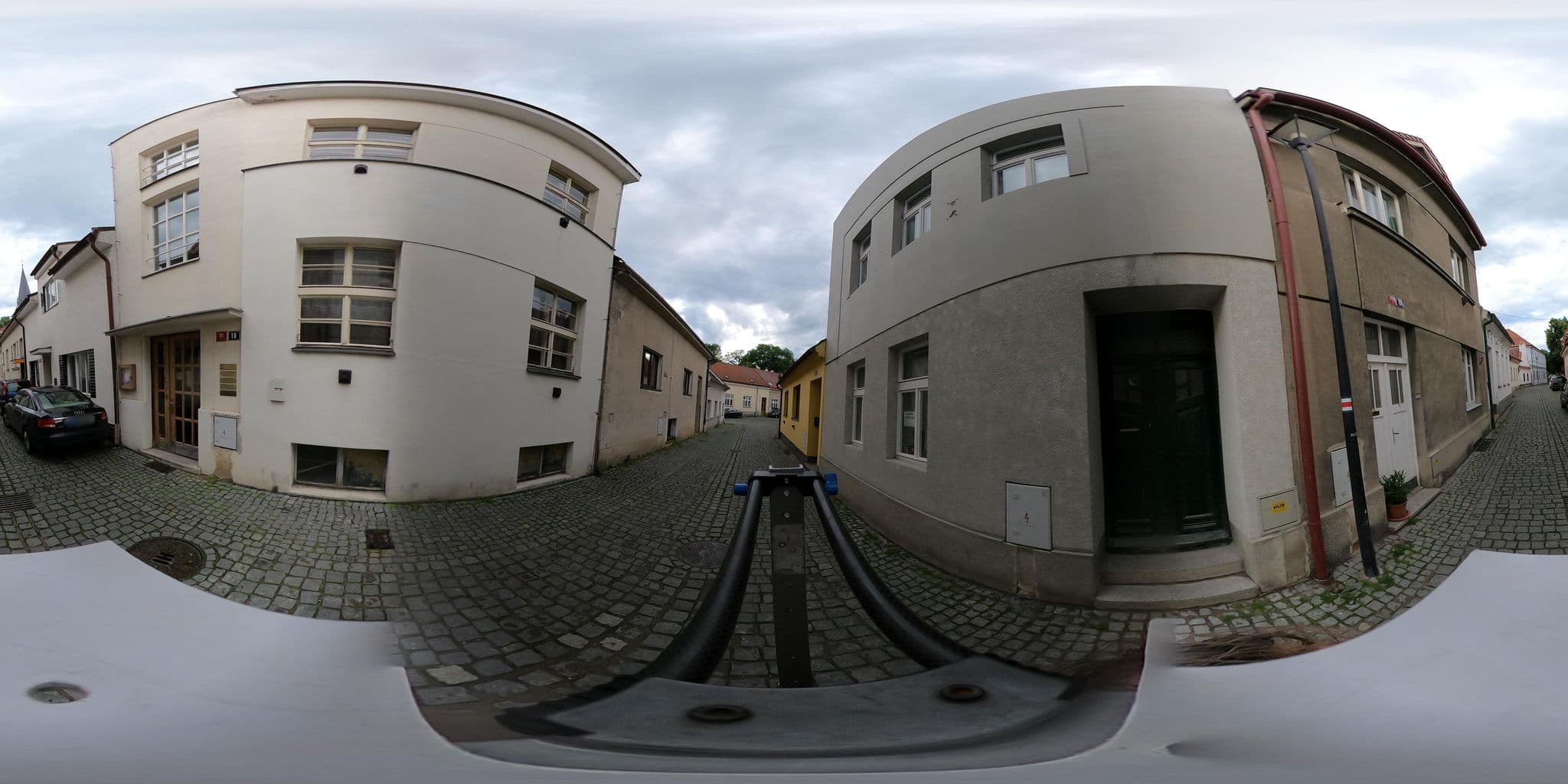 Street view near Penzión Čokoláda, Poděbrady — © wegavision (CC BY-SA · Mapillary)