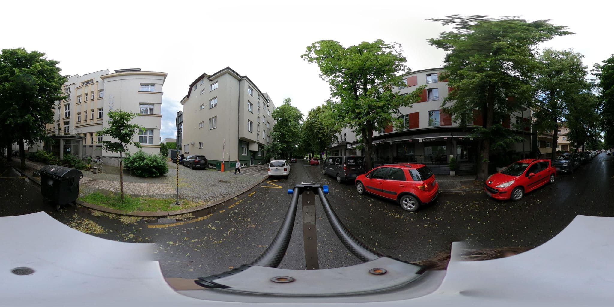 Street view near Apartmany Kolonada, Poděbrady — © wegavision (CC BY-SA · Mapillary)