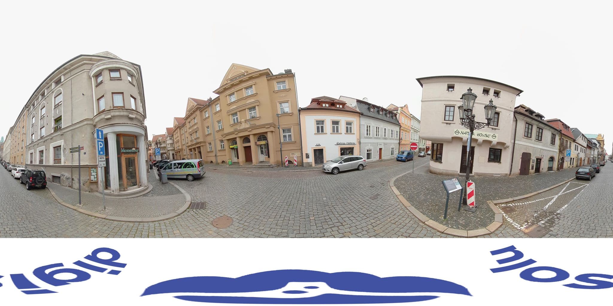 Street view near Penzion U Rabína, Kolín — © ZdenekzDigisolu (CC BY-SA · Mapillary)
