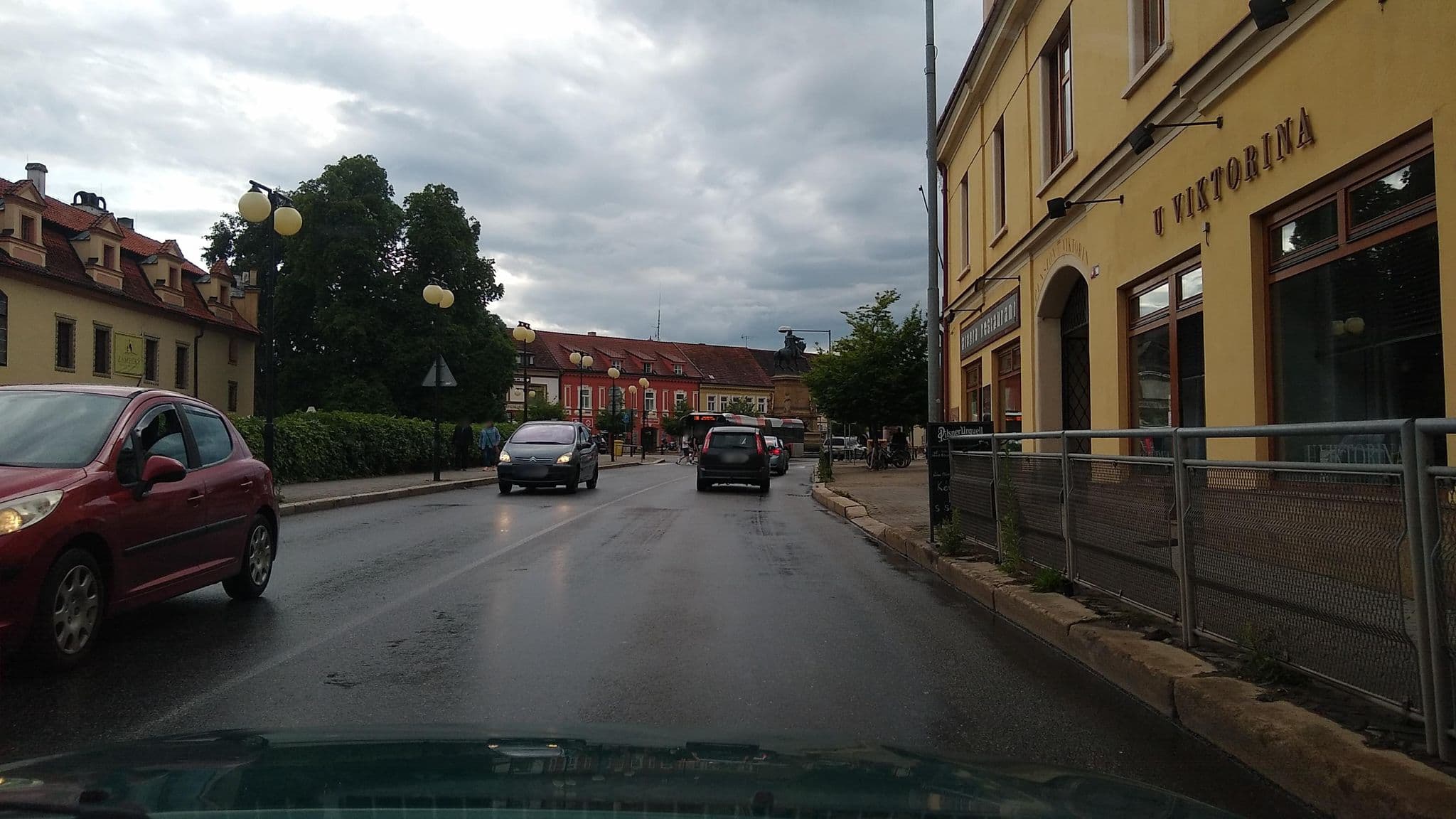 Street view near Penzion Viktorin, Poděbrady — © wegavision (CC BY-SA · Mapillary)