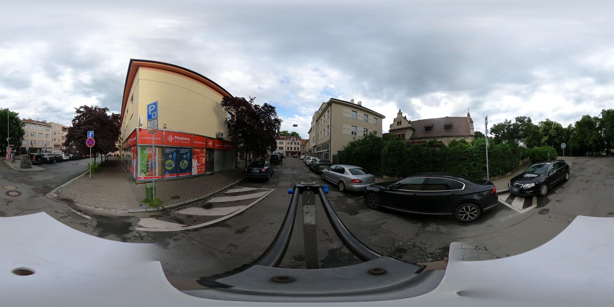 Street view near Vila Walter & Sons, Poděbrady — © wegavision (CC BY-SA · Mapillary)