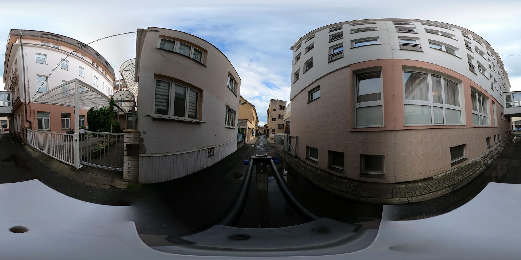 Street view near Hotel Junior, Poděbrady — © wegavision (CC BY-SA · Mapillary)