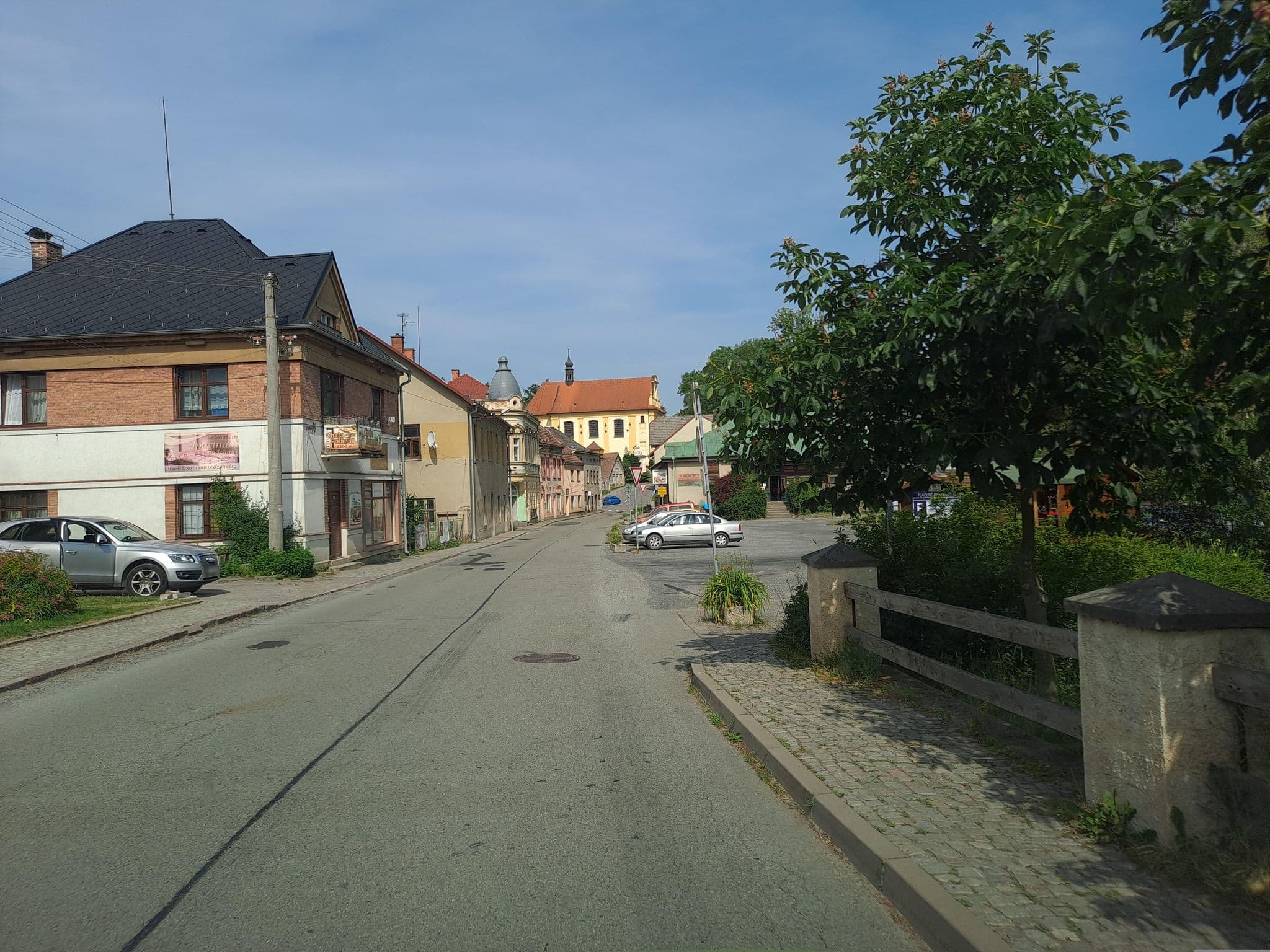 Street view near Penzion Holland, Proseč — © gob (CC BY-SA · Mapillary)