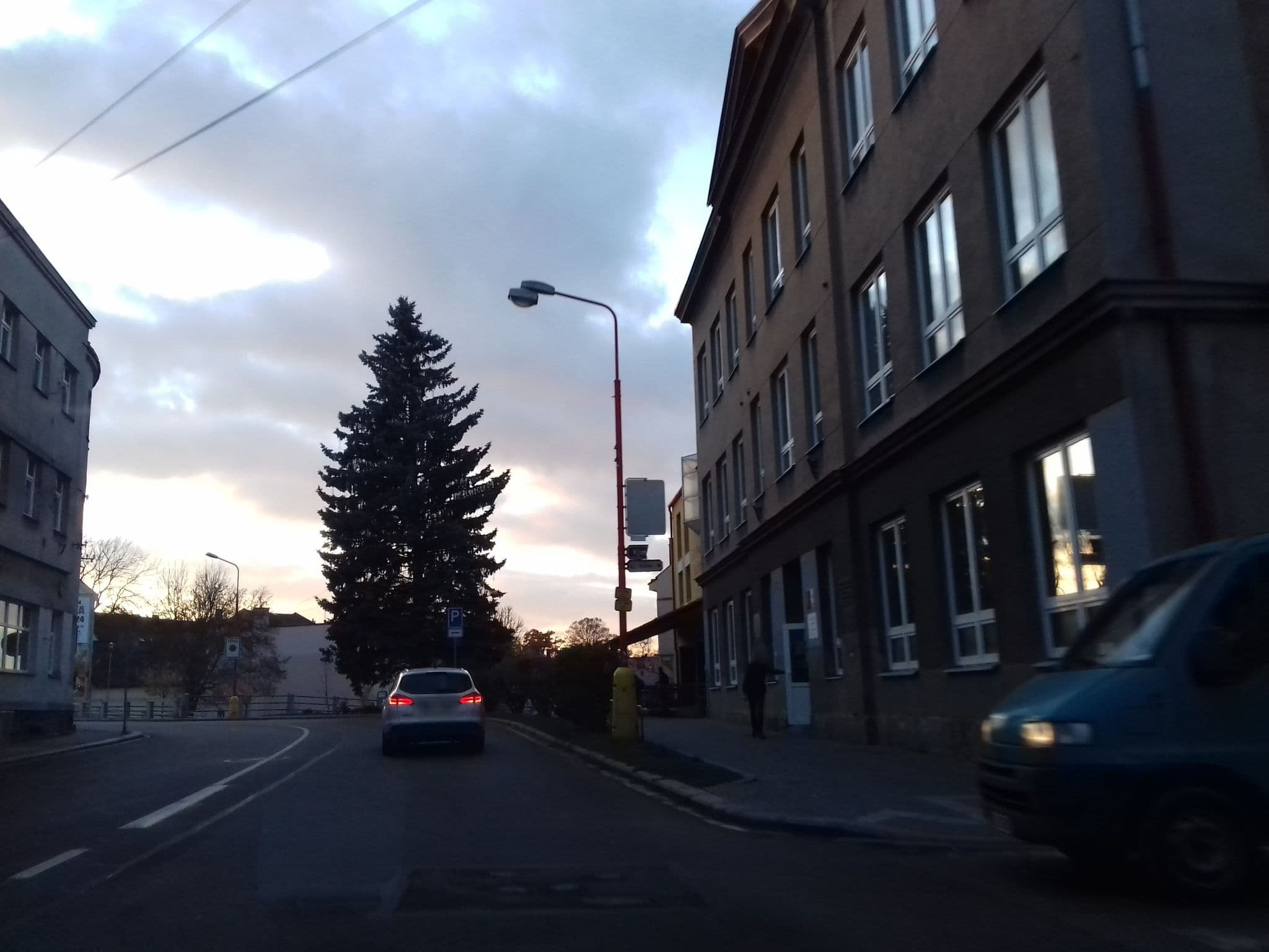 Street view near Vysocina Design Apartments, Hlinsko — © hodkowicz (CC BY-SA · Mapillary)