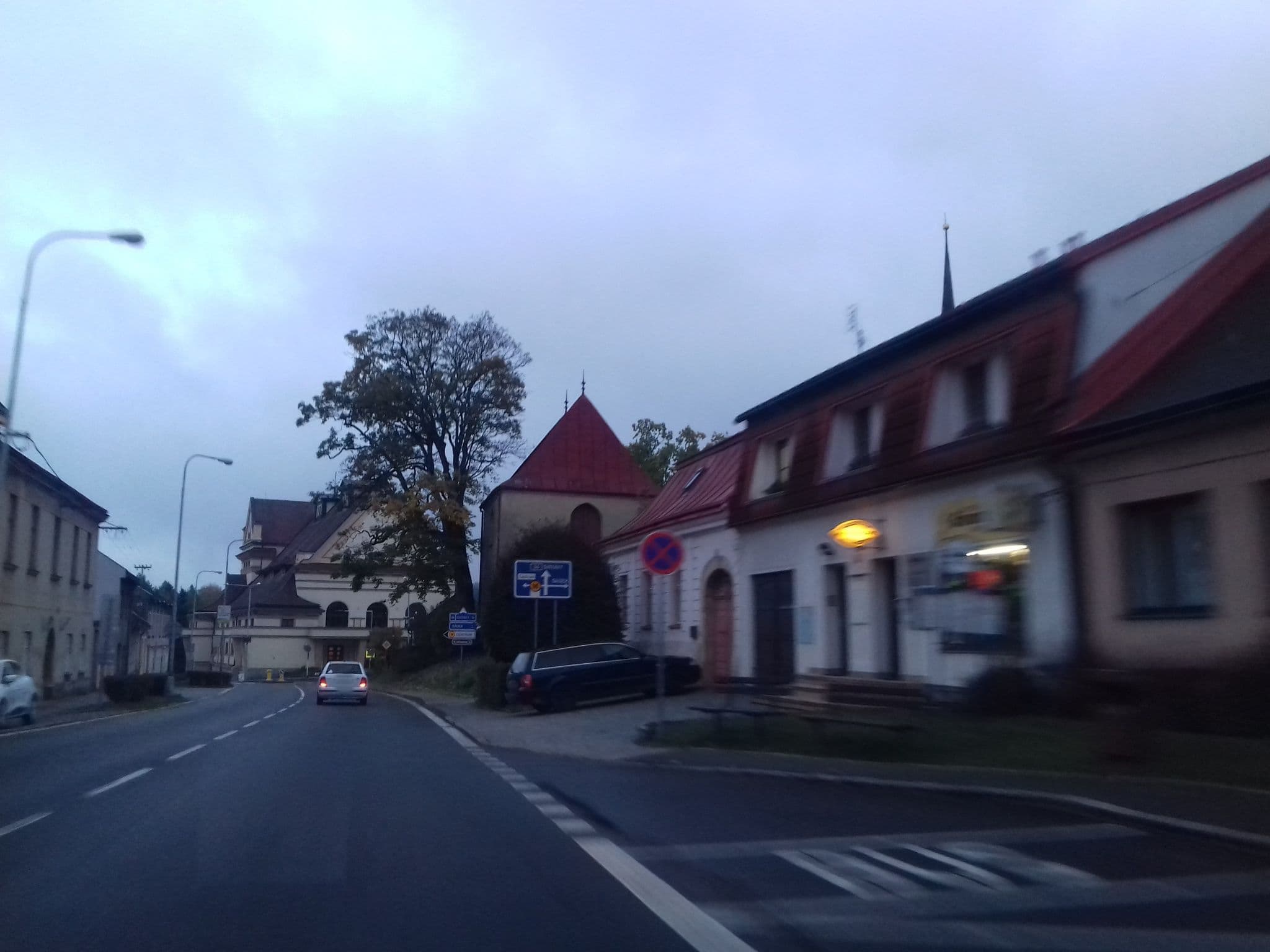 Street view near Penzion 555, Polička — © hodkowicz (CC BY-SA · Mapillary)