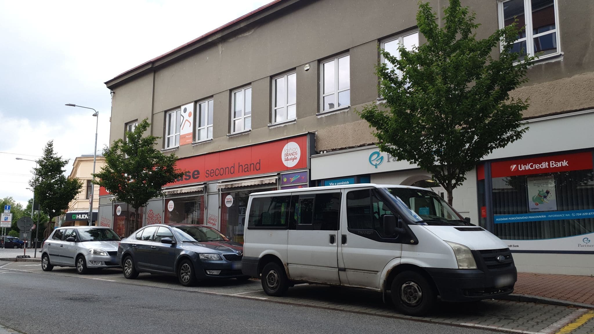 Street view near Siam Travel, Pardubice — © fajnok (CC BY-SA · Mapillary)