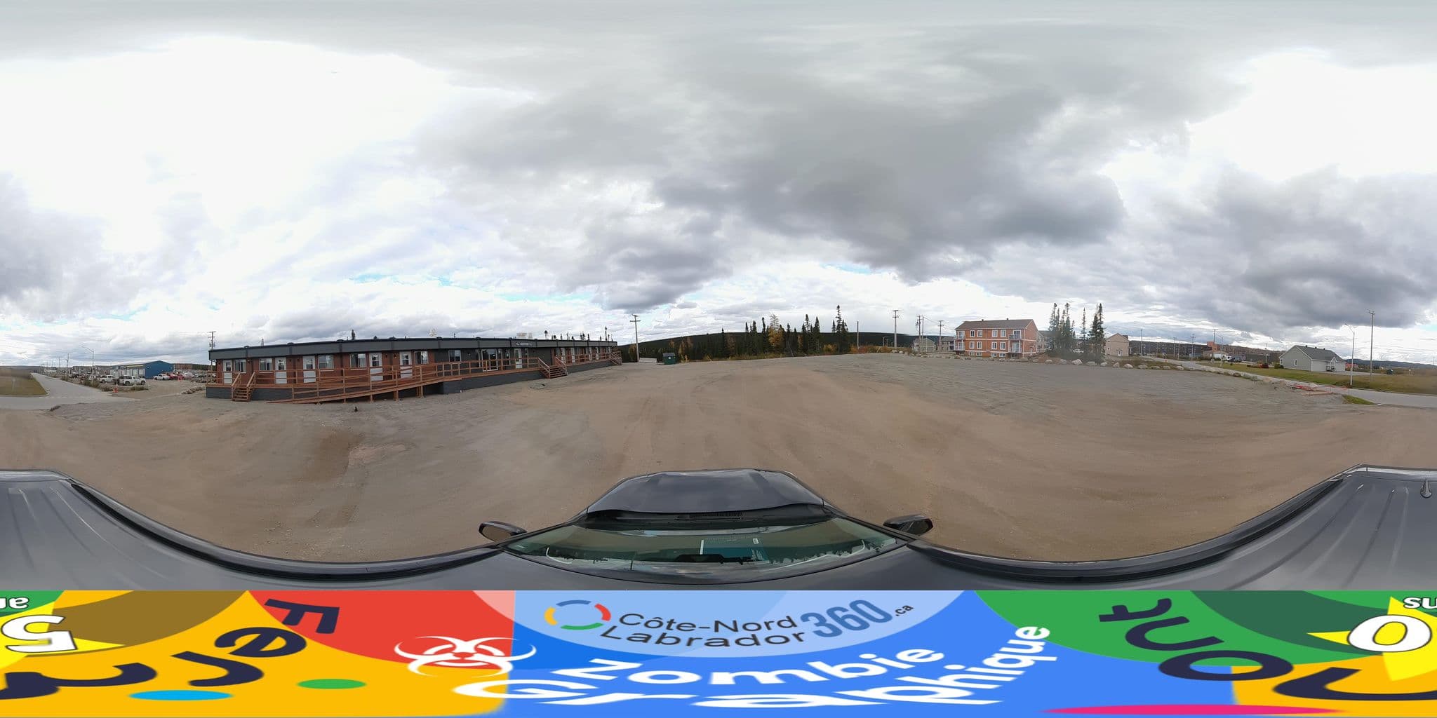 Street view near Motel Le Vent du nord, Fermont — © zombiegraph (CC BY-SA · Mapillary)