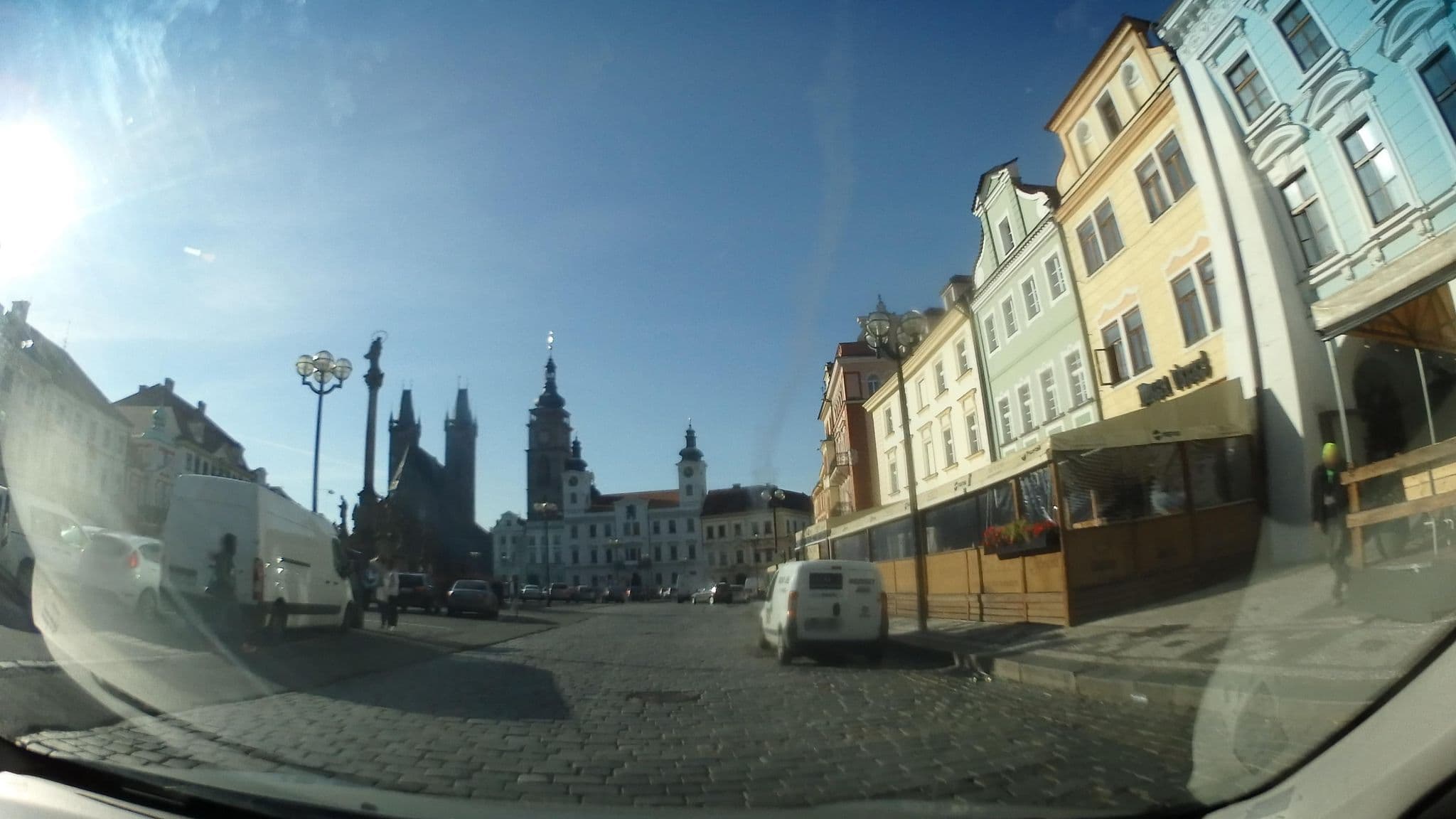 Street view near Queens Castle Hostel, Hradec Králové — © jakuje (CC BY-SA · Mapillary)