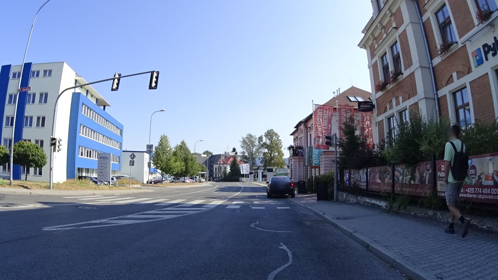 Street view near Hotely a penziony Pytloun, Liberec — © ramap (CC BY-SA · Mapillary)