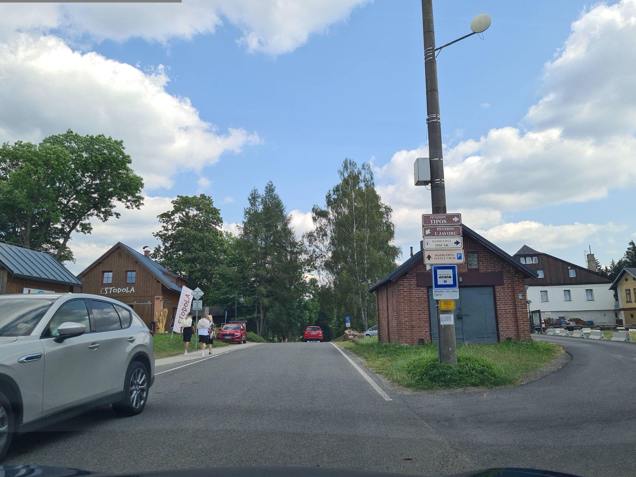 Street view near Penzion Tipos, Desná — © kino (CC BY-SA · Mapillary)