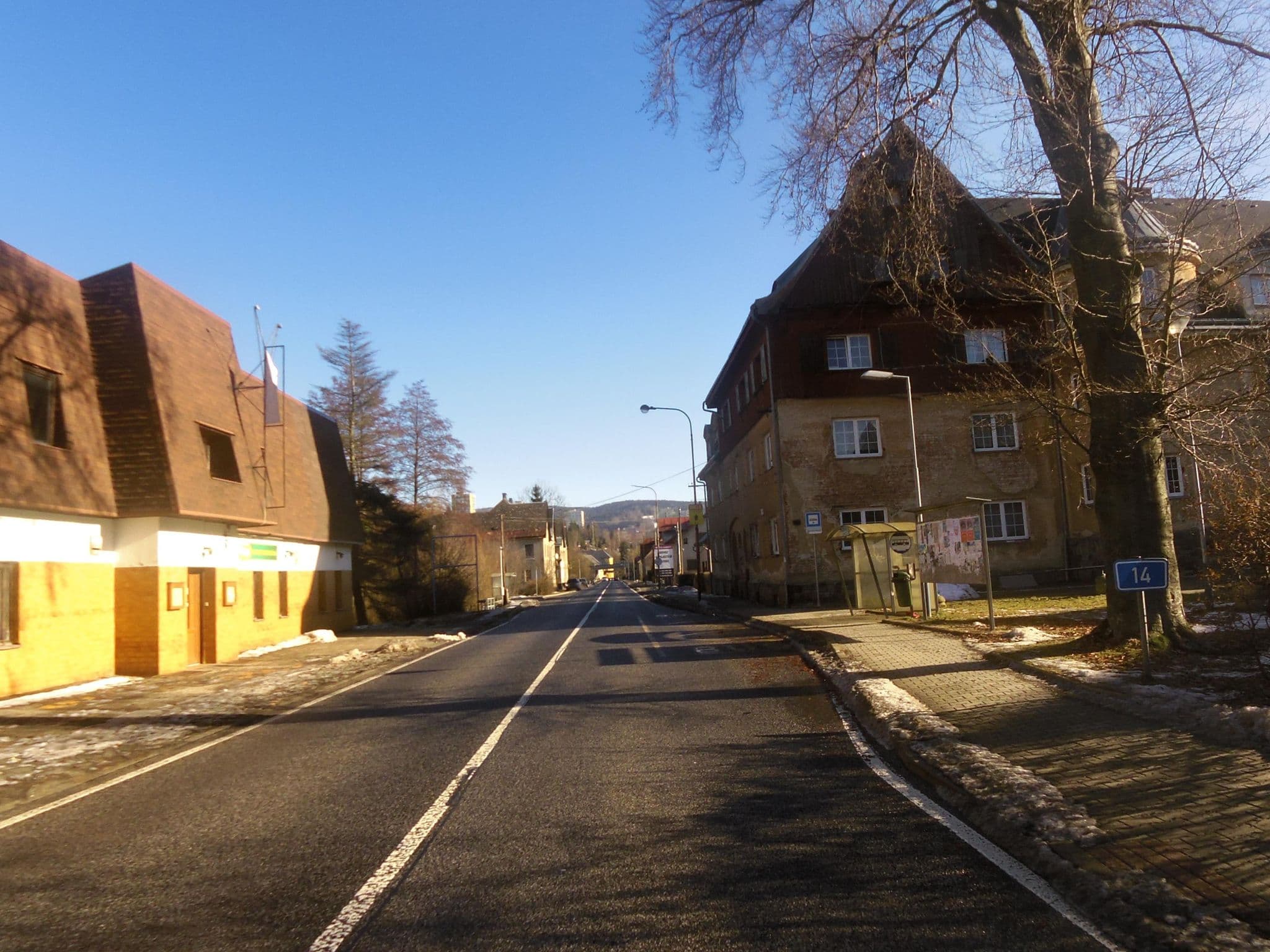 Street view near Hotel Ráj, Tanvald — © fell3 (CC BY-SA · Mapillary)