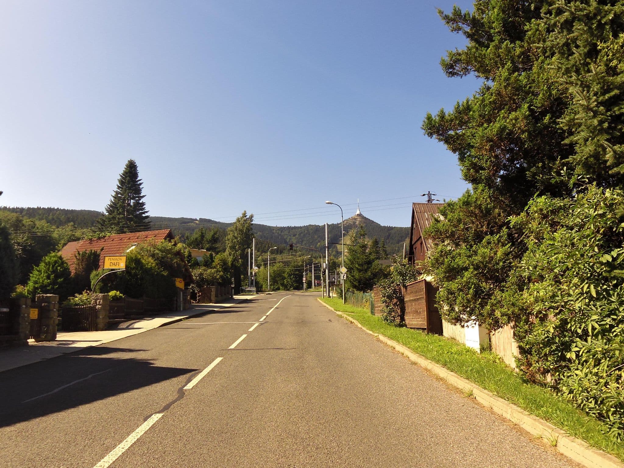 Street view near Penzion Dafi, Liberec — © fell3 (CC BY-SA · Mapillary)