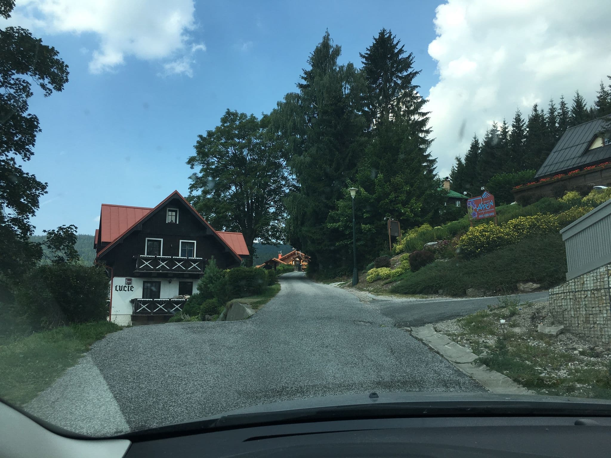 Street view near Apartmány Aspen, Špindlerův Mlýn — © bejotel (CC BY-SA · Mapillary)