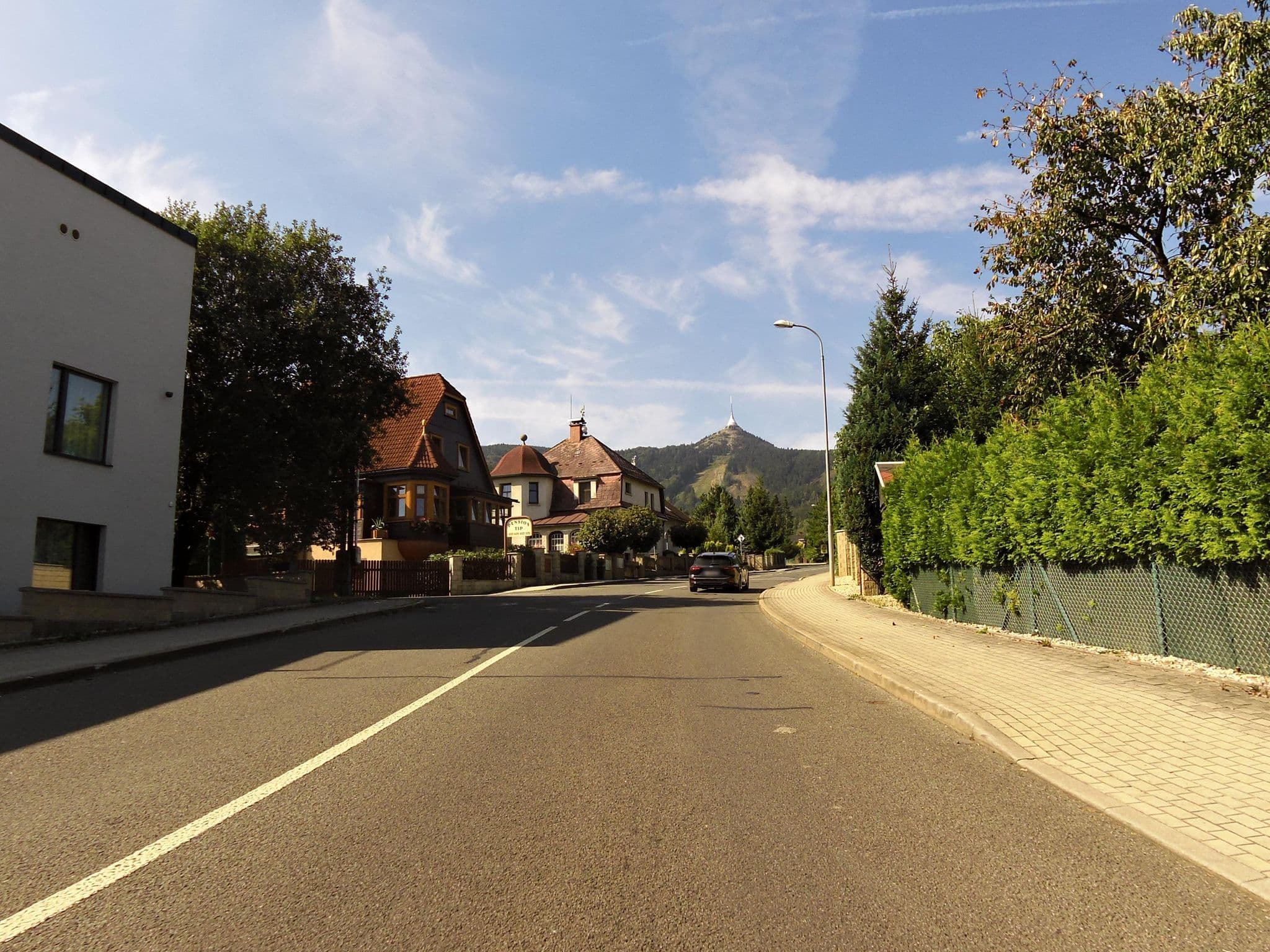 Street view near Fénix Wellness Hotel, Liberec — © fell3 (CC BY-SA · Mapillary)