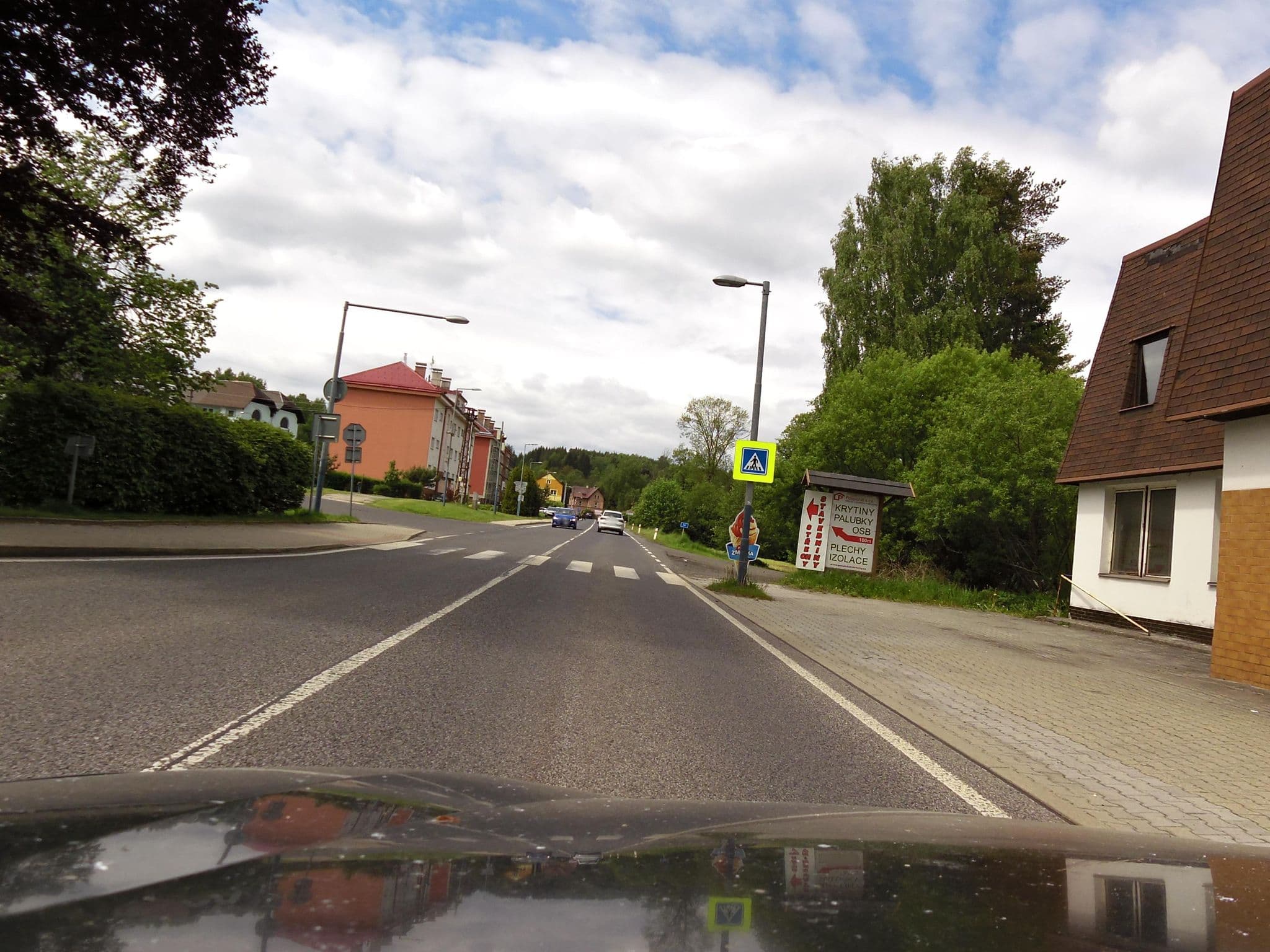 Street view near Motorest Jizerský Ráj, Tanvald — © fell3 (CC BY-SA · Mapillary)