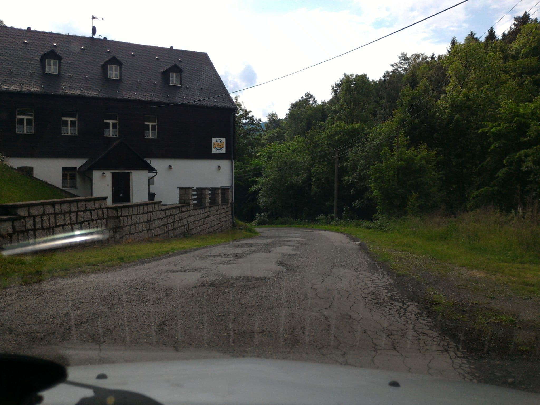 Street view near Chata u Fírů, Chrastava — © fell3 (CC BY-SA · Mapillary)