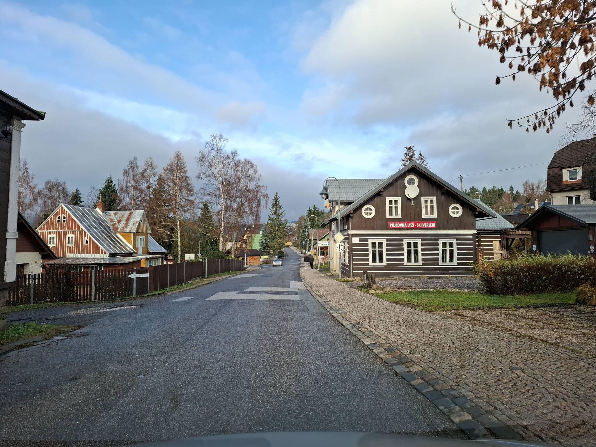 Street view near Pension Bergiep, Harrachov — © masterofnoroad (CC BY-SA · Mapillary)