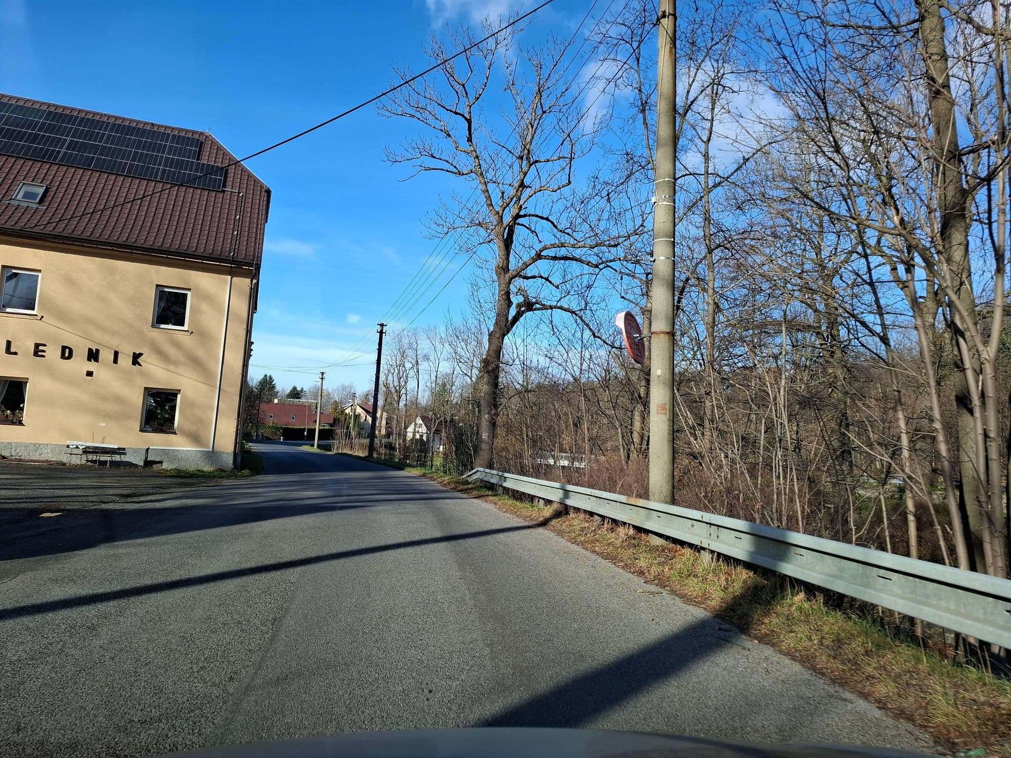 Street view near Penzion Poledník, Hejnice — © masterofnoroad (CC BY-SA · Mapillary)